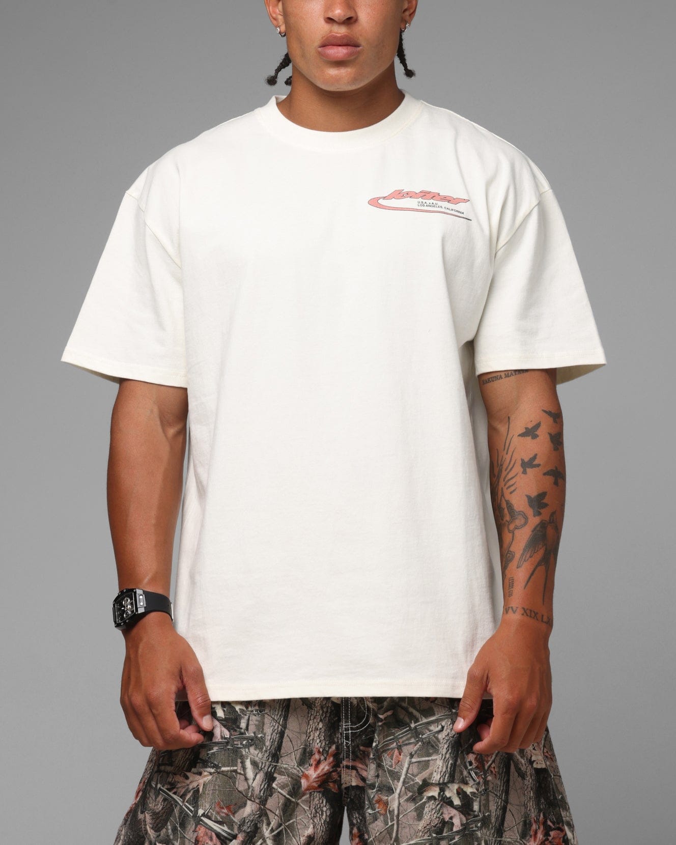 Loiter Stormbred T - Shirt Off White