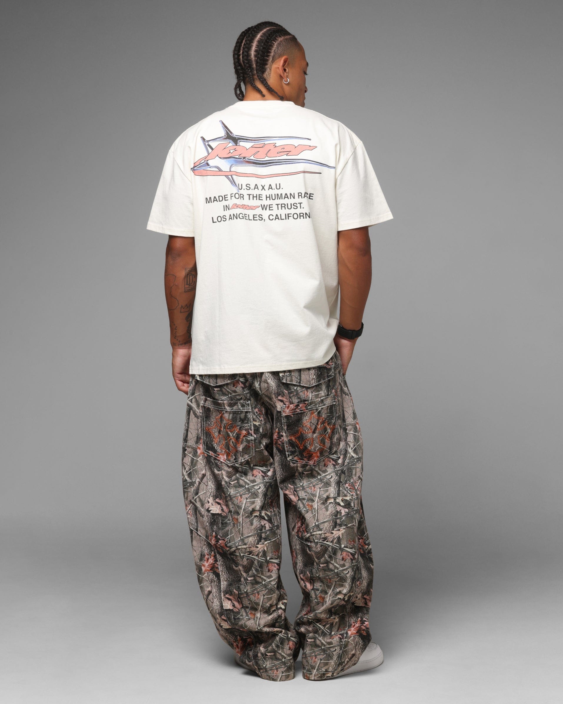 Loiter Stormbred T - Shirt Off White