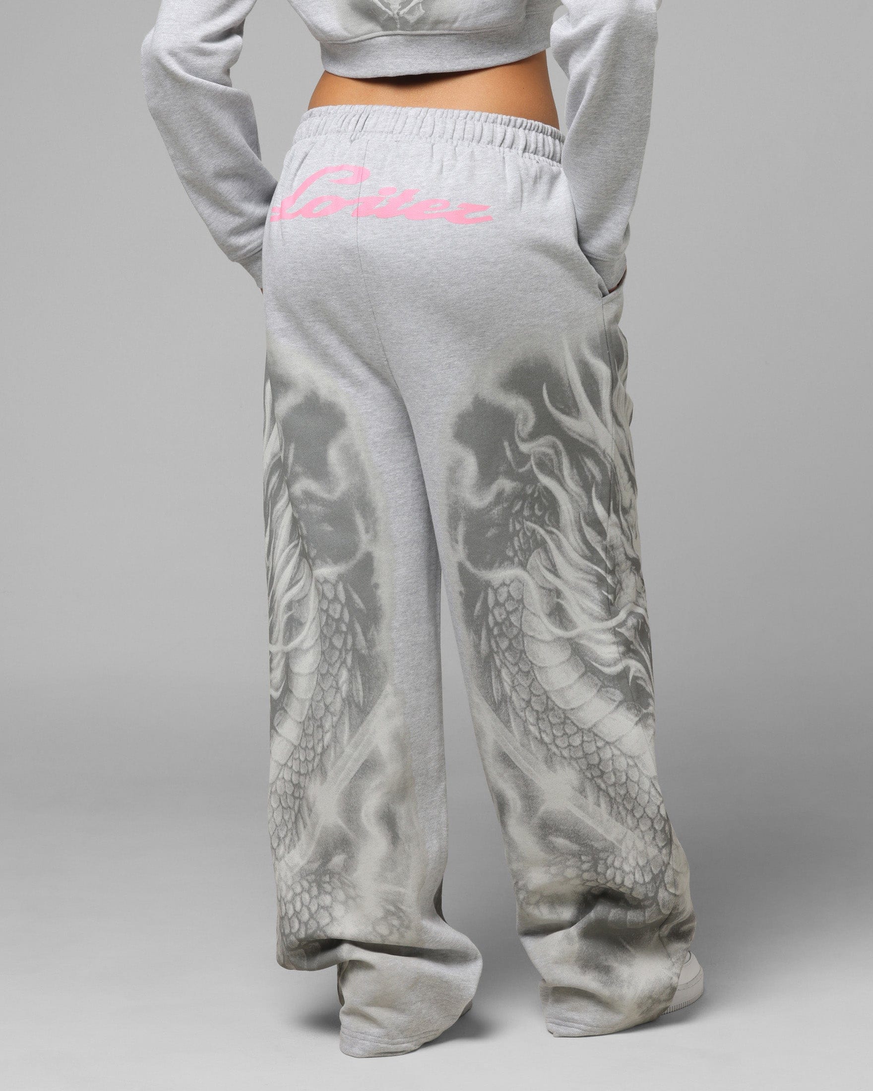 Loiter Women's Drako Sweatpants Grey Marle