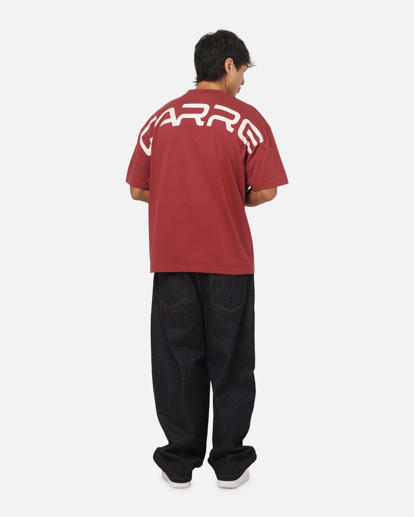 Carre Mini C T - Shirt Maroon