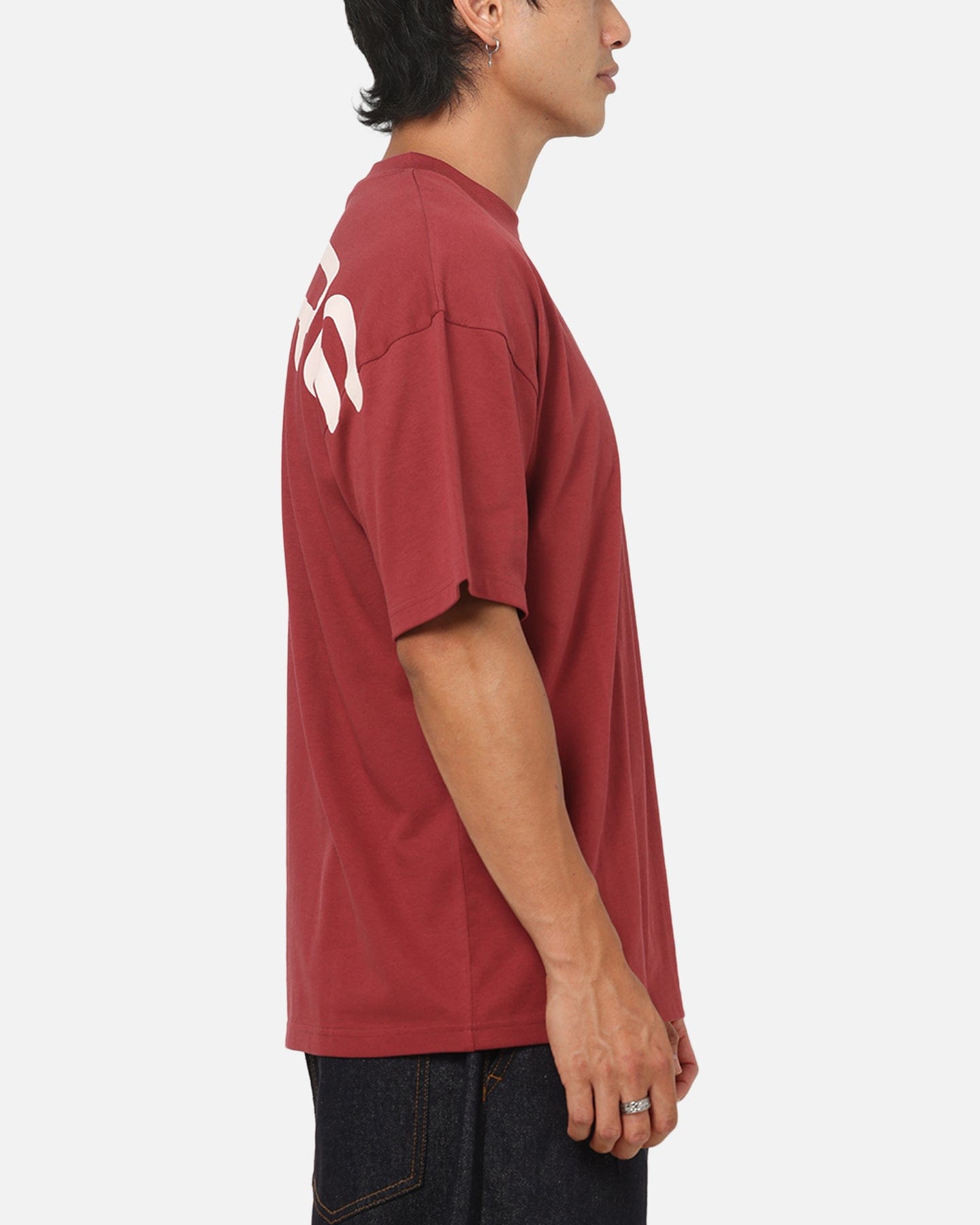 Carre Mini C T - Shirt Maroon