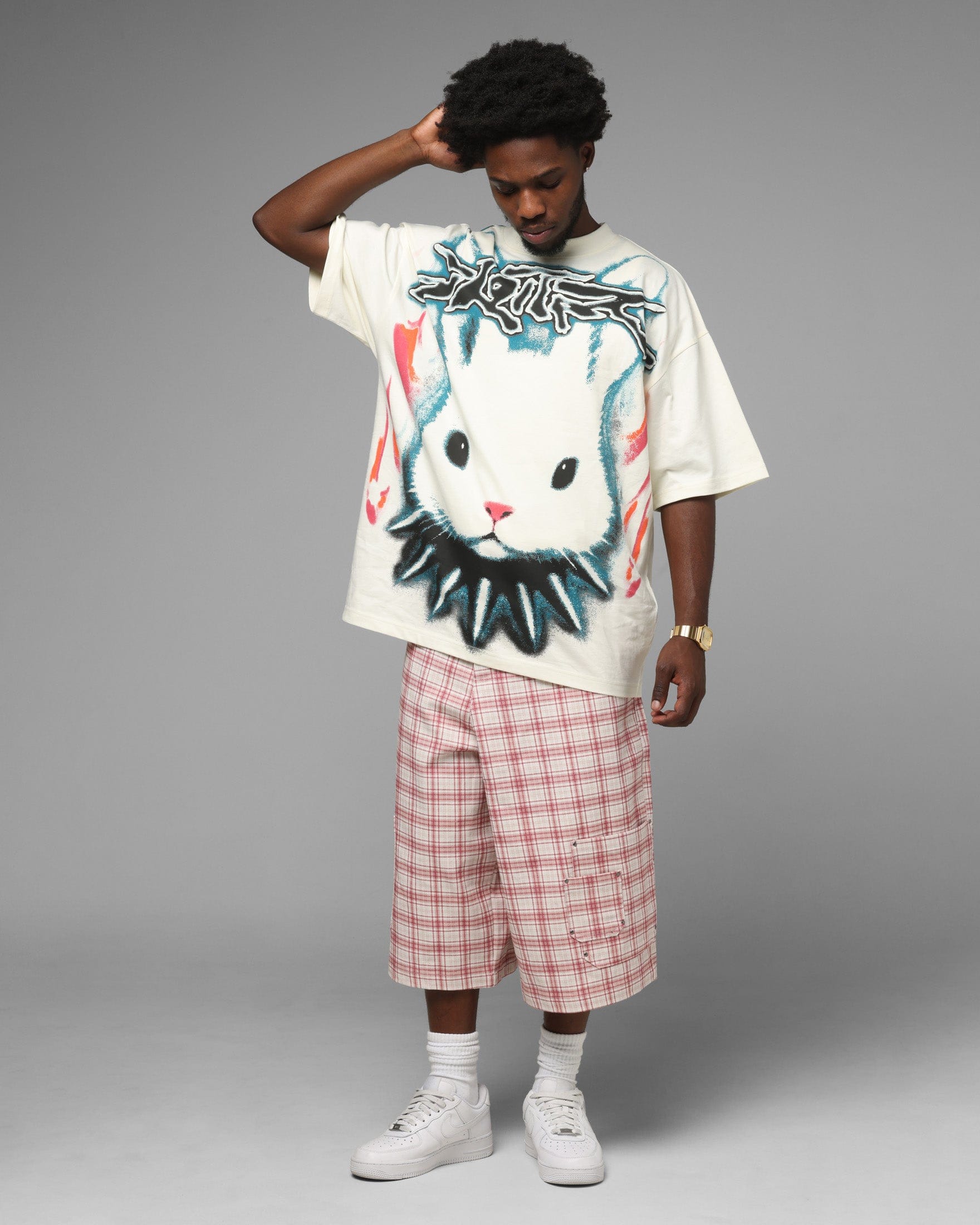 Loiter Bunny T - Shirt White