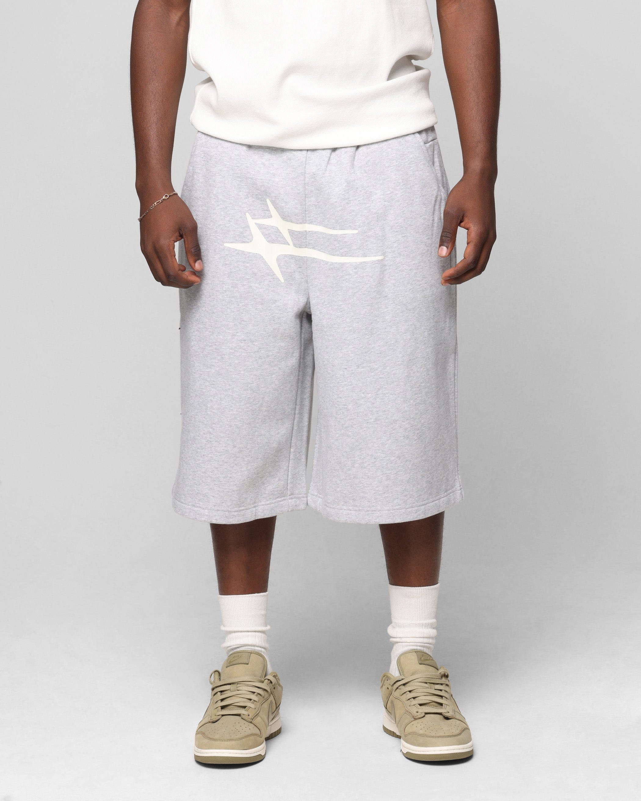 Loiter Hybrid Shorts Grey Marle