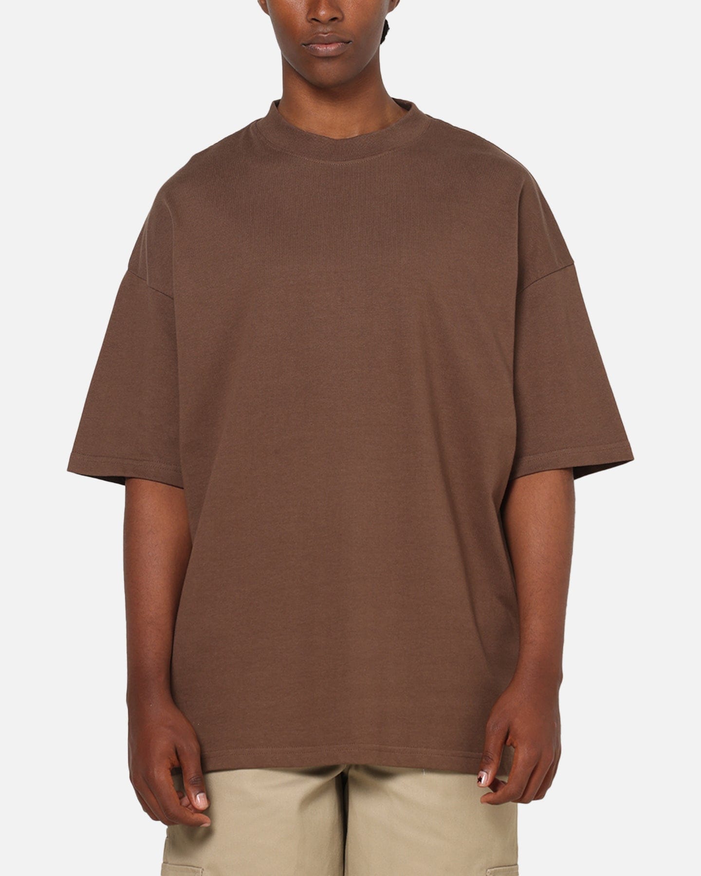 American Thrift Everyday Oversized T - Shirt Brown
