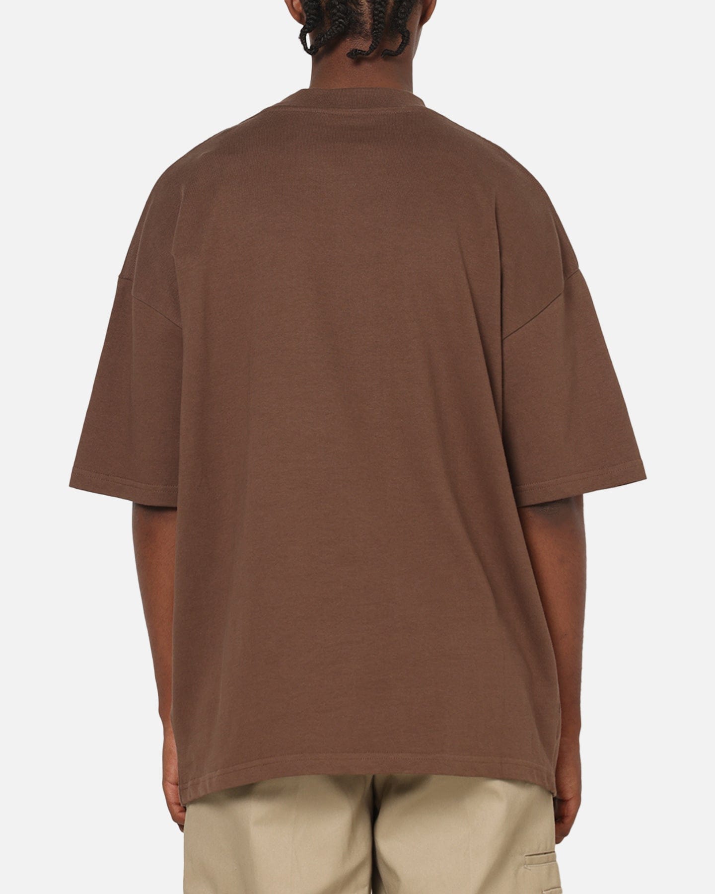 American Thrift Everyday Oversized T - Shirt Brown