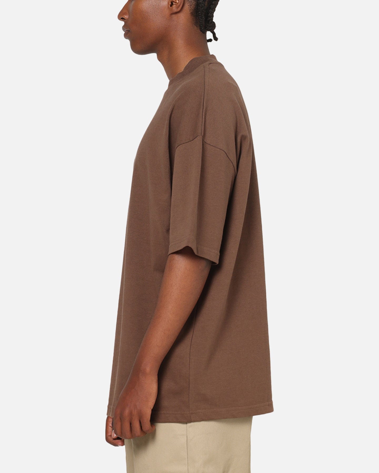 American Thrift Everyday Oversized T - Shirt Brown