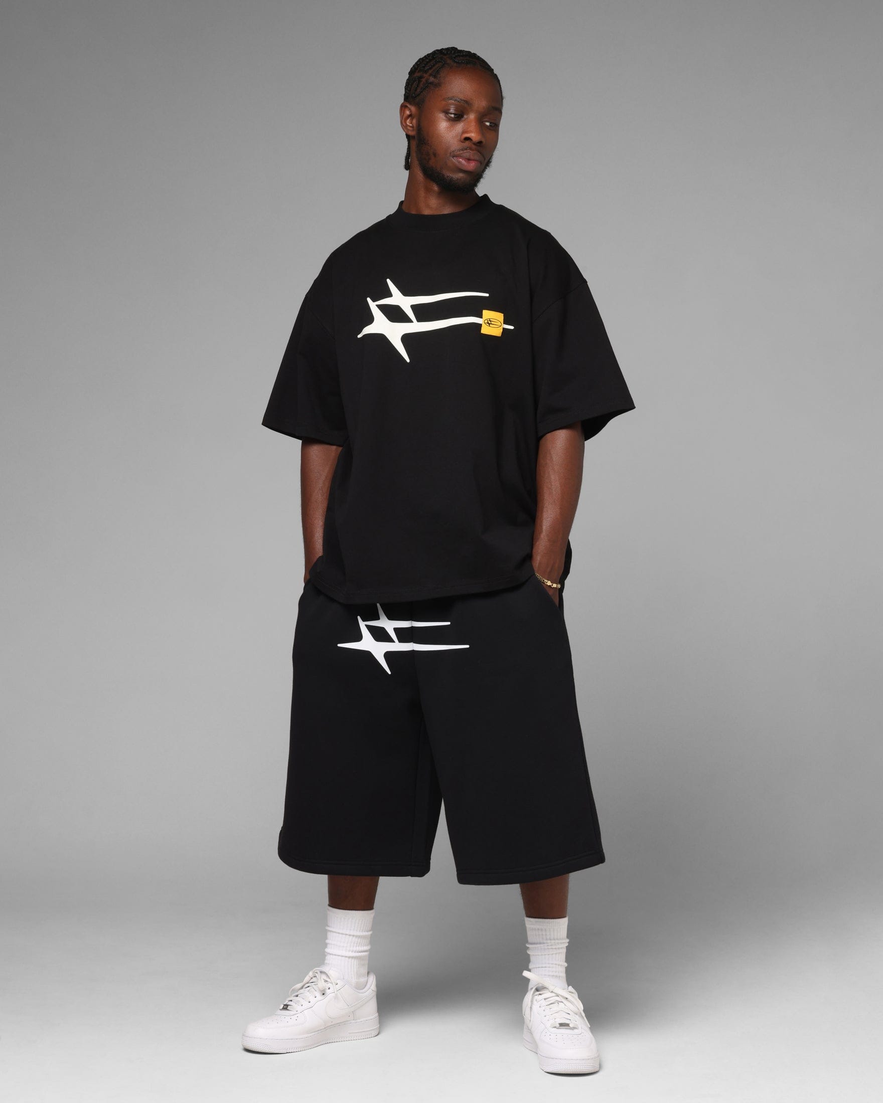 Loiter Hybrid Premium T - Shirt Black