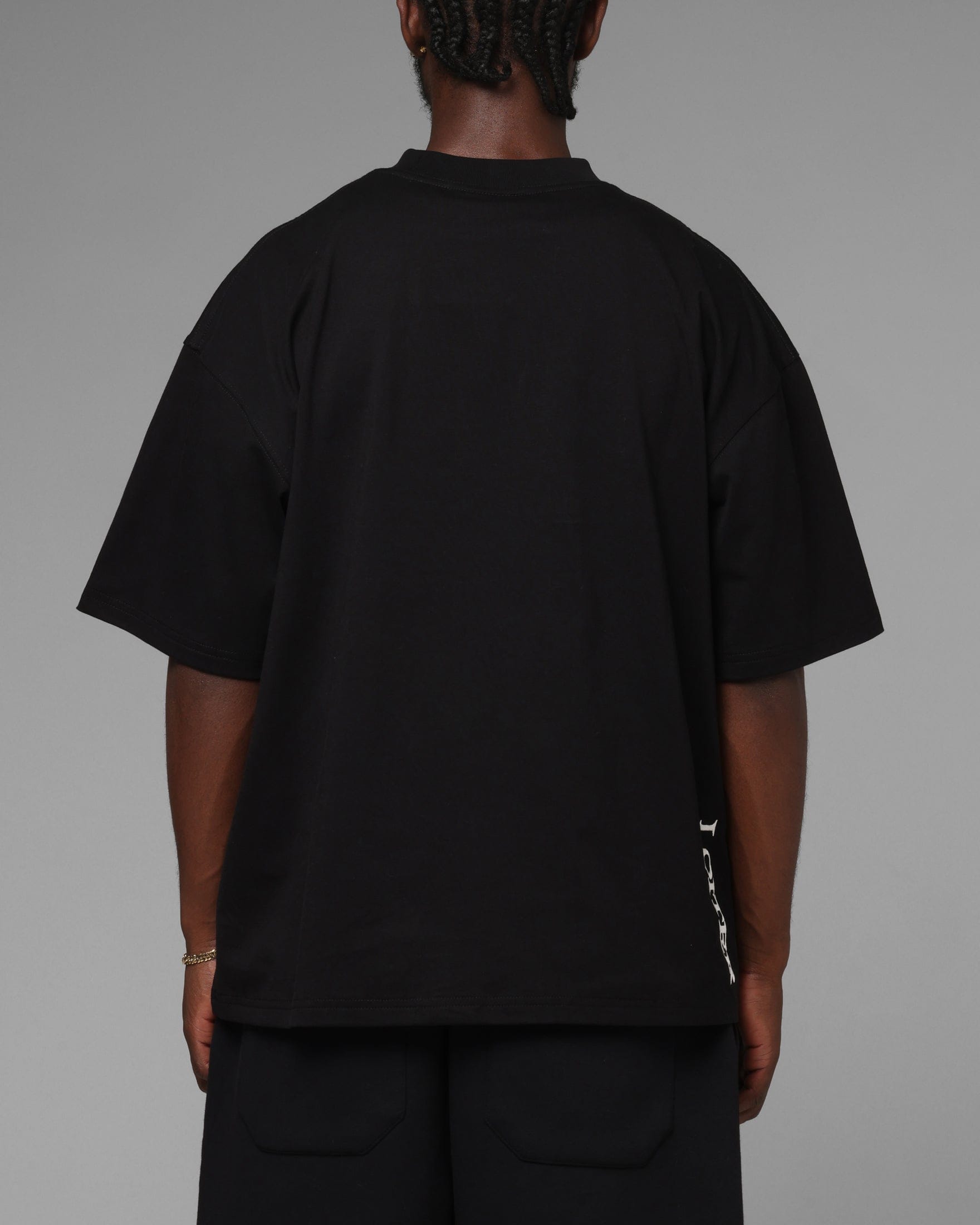 Loiter Hybrid Premium T - Shirt Black
