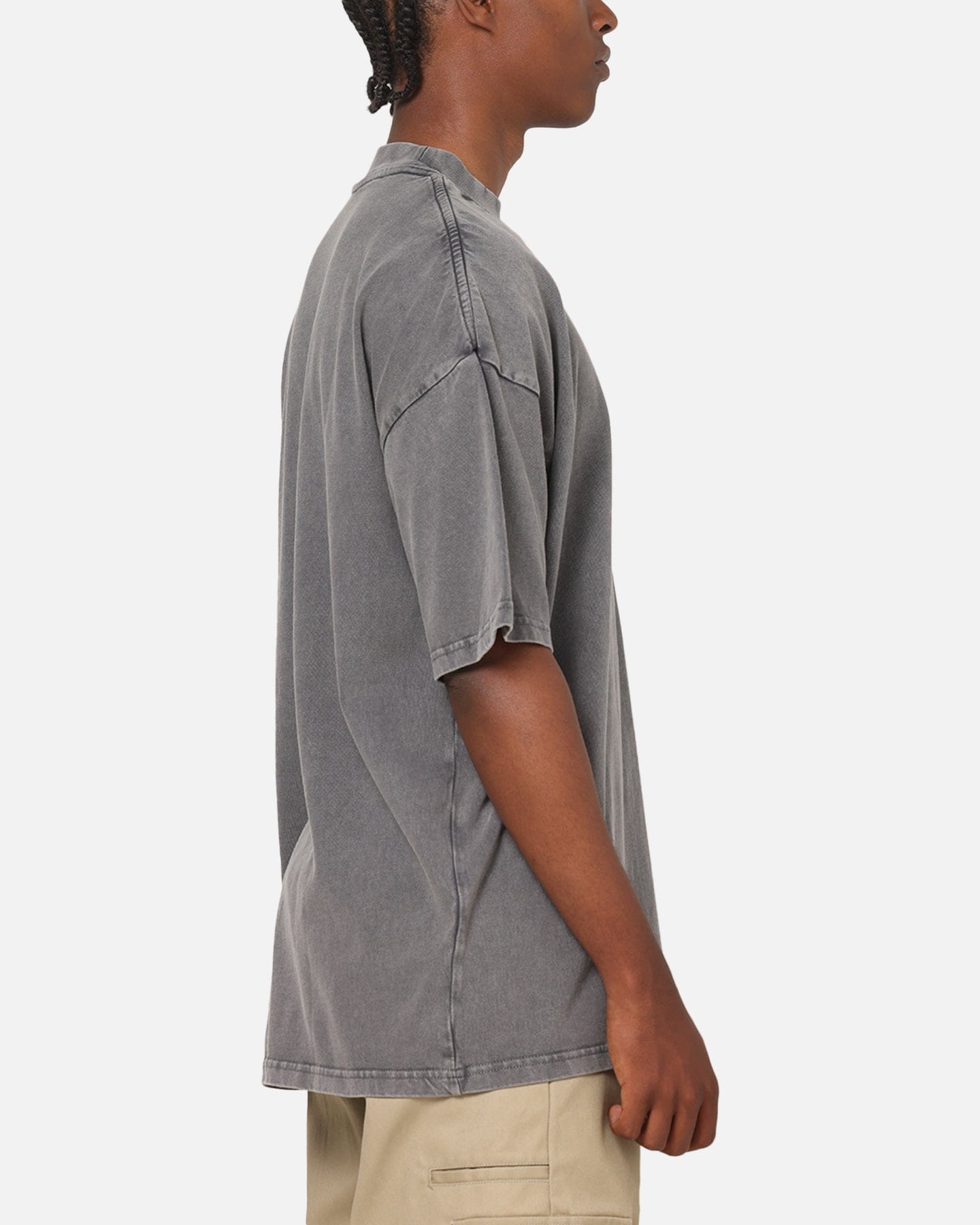 American Thrift Everyday Oversized T - Shirt Washed Charcoal