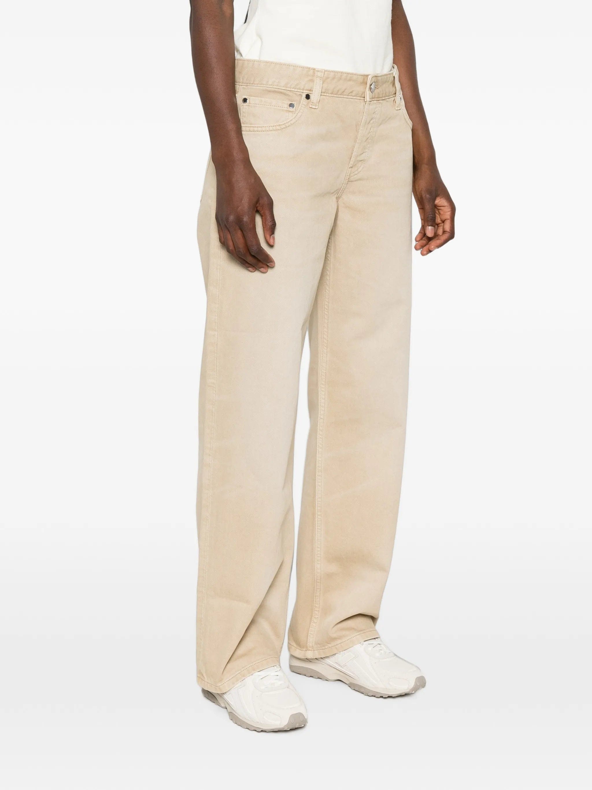 EB Denim low - rise baggy jeans