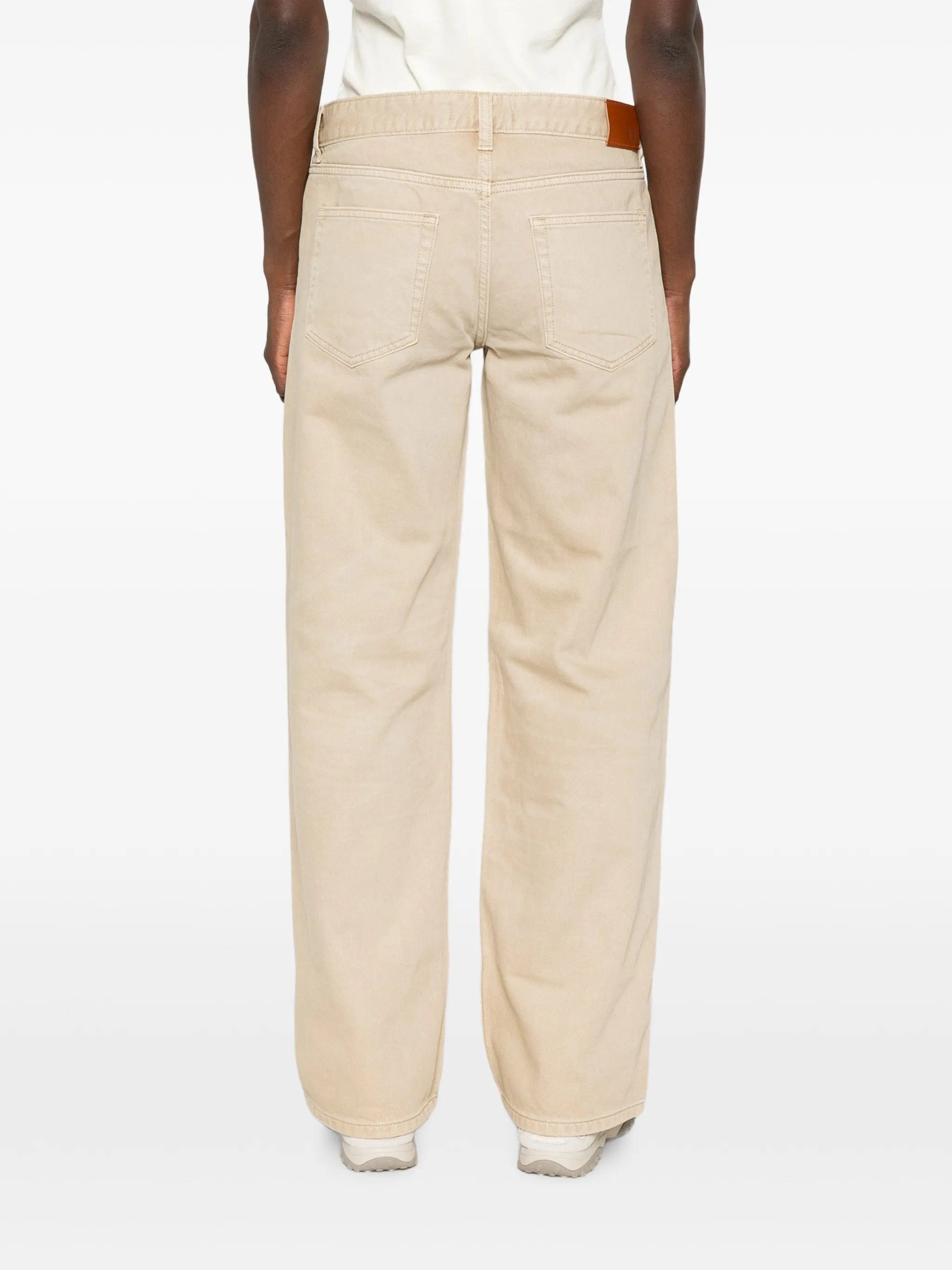 EB Denim low - rise baggy jeans