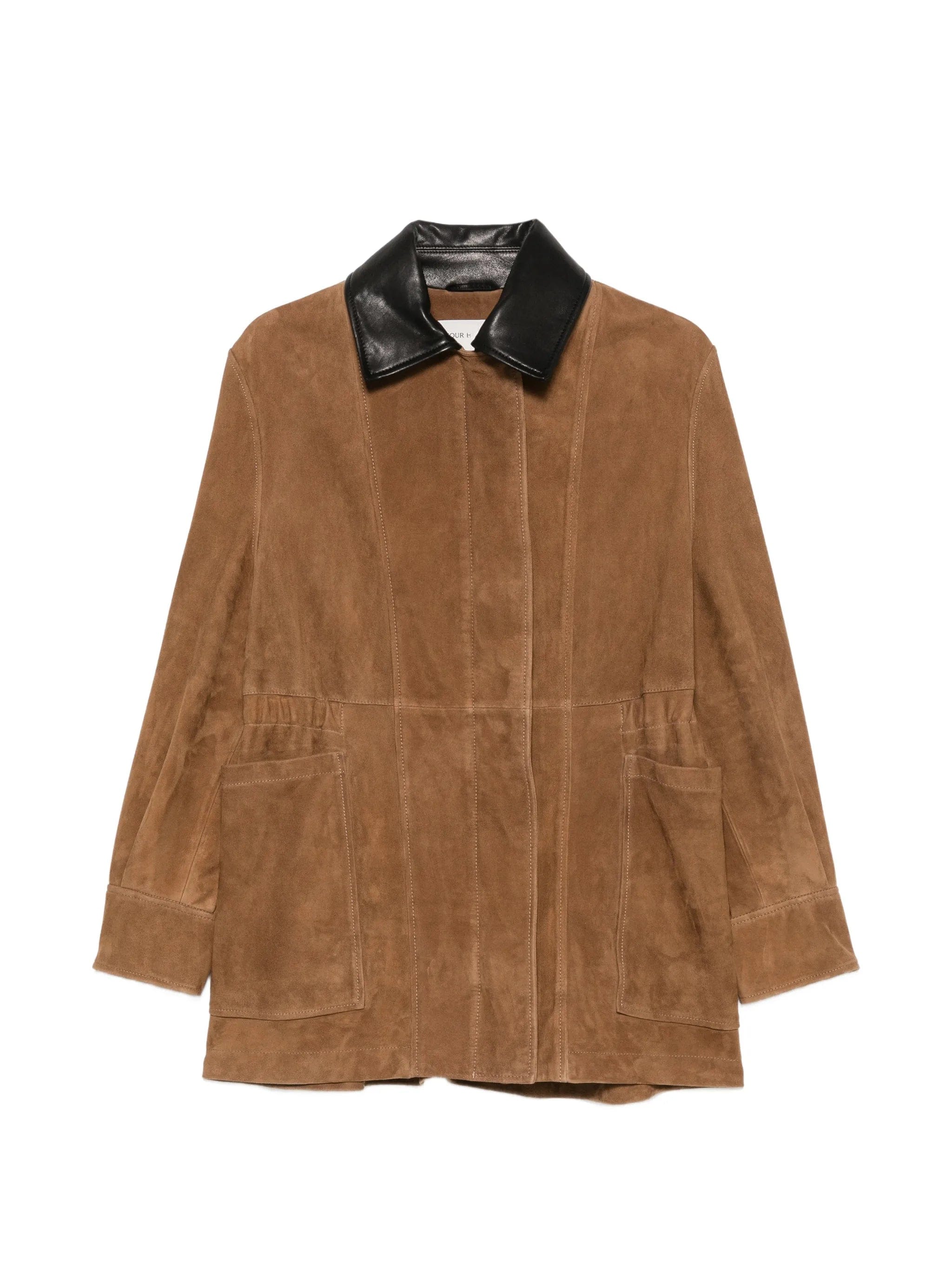Nour Hammour Grange suede jacket