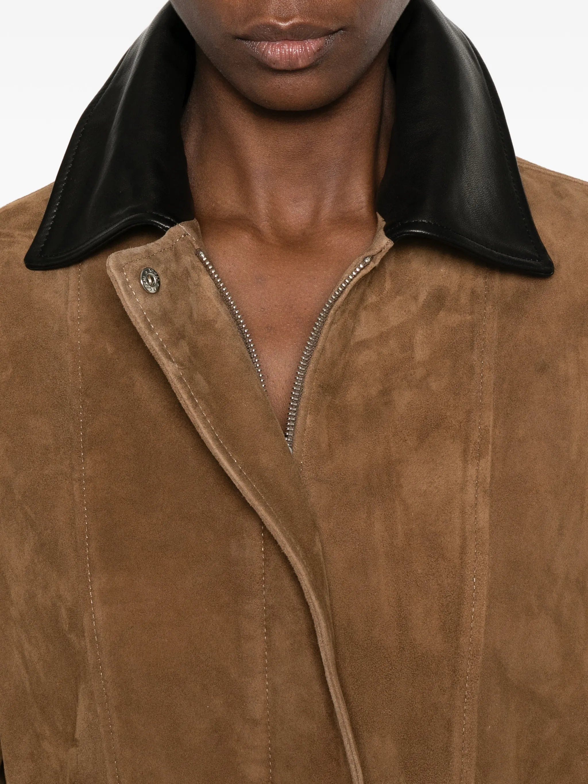 Nour Hammour Grange suede jacket