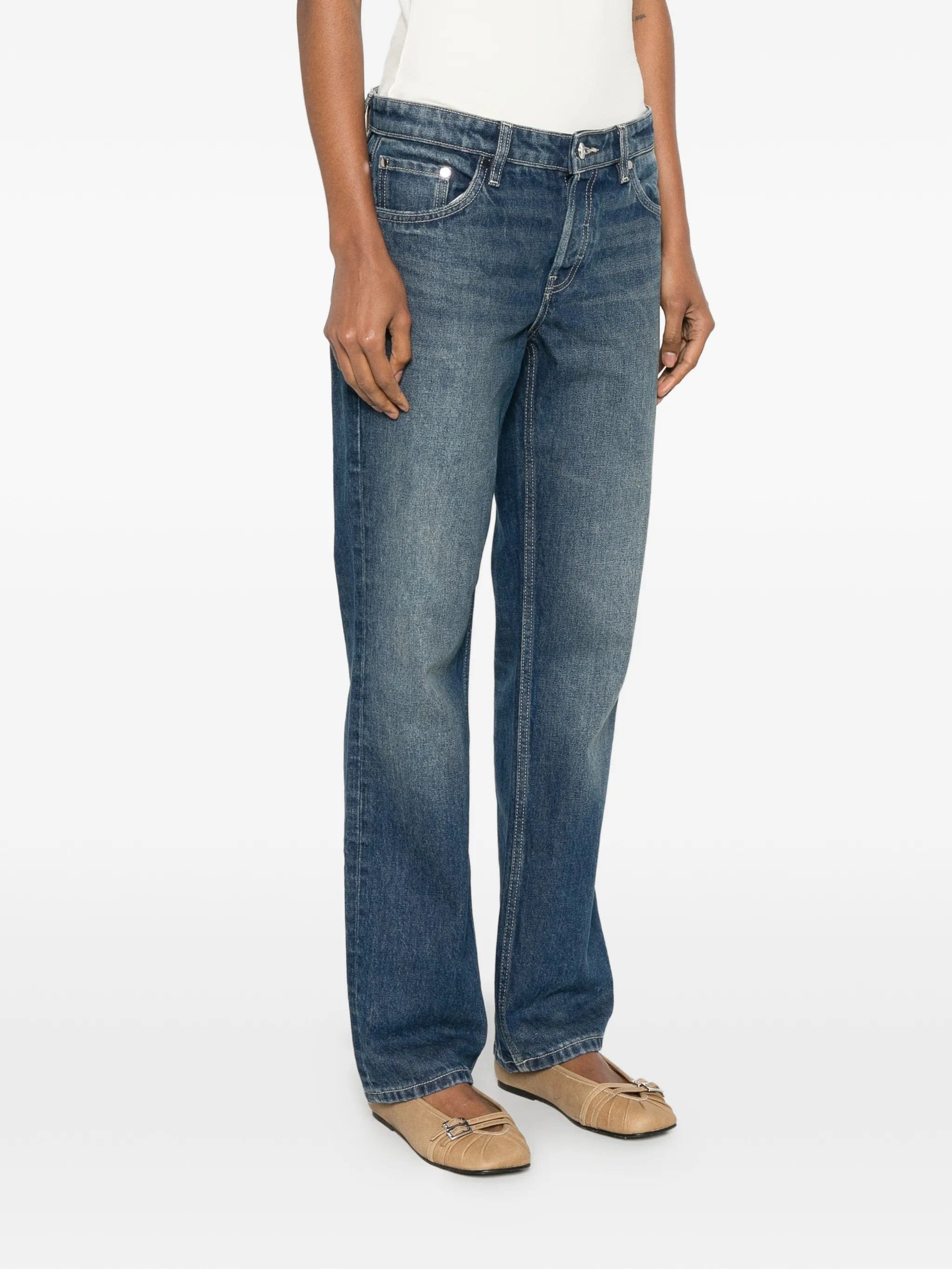EB Denim Ariel mid - rise jeans