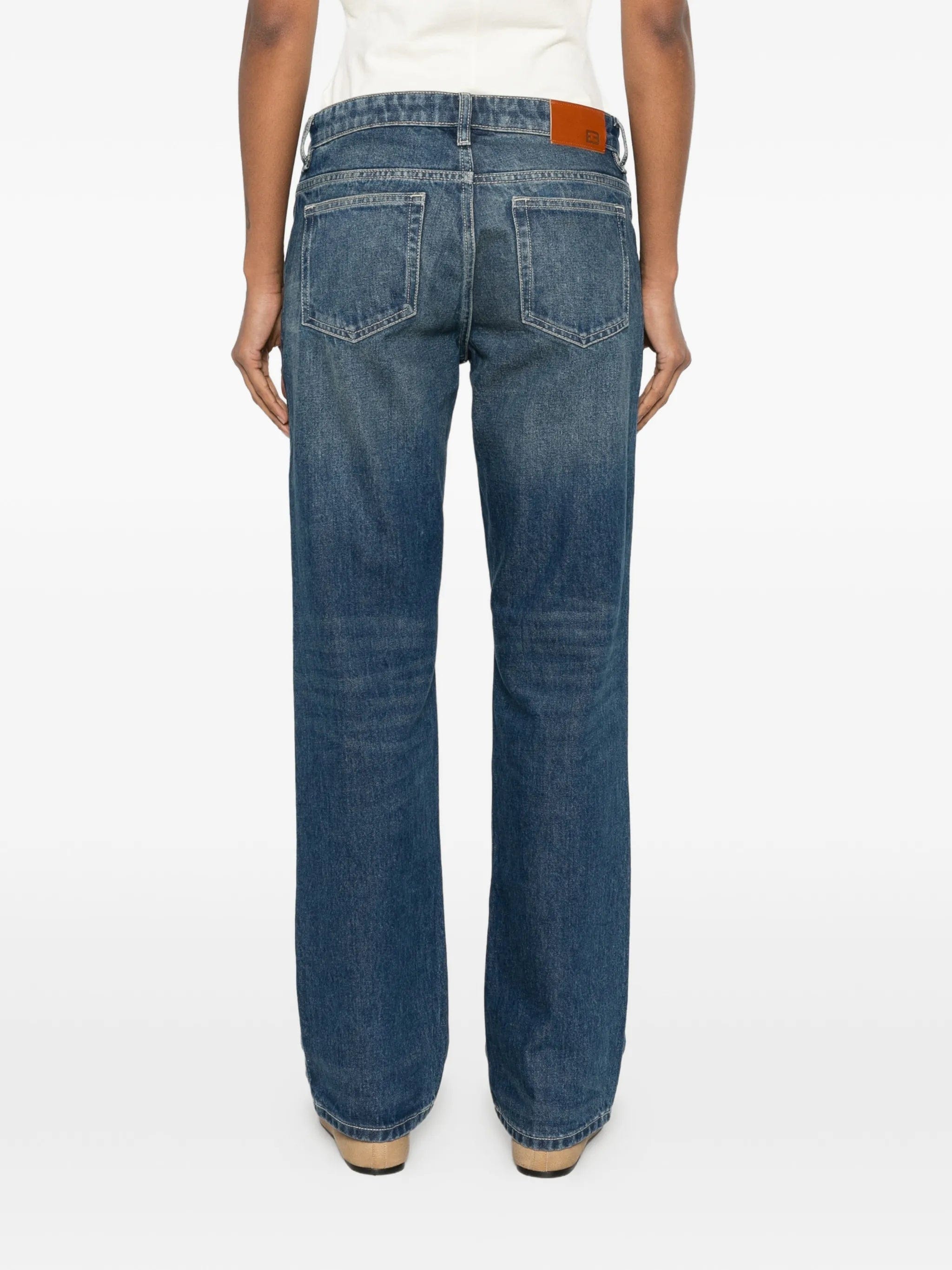 EB Denim Ariel mid - rise jeans