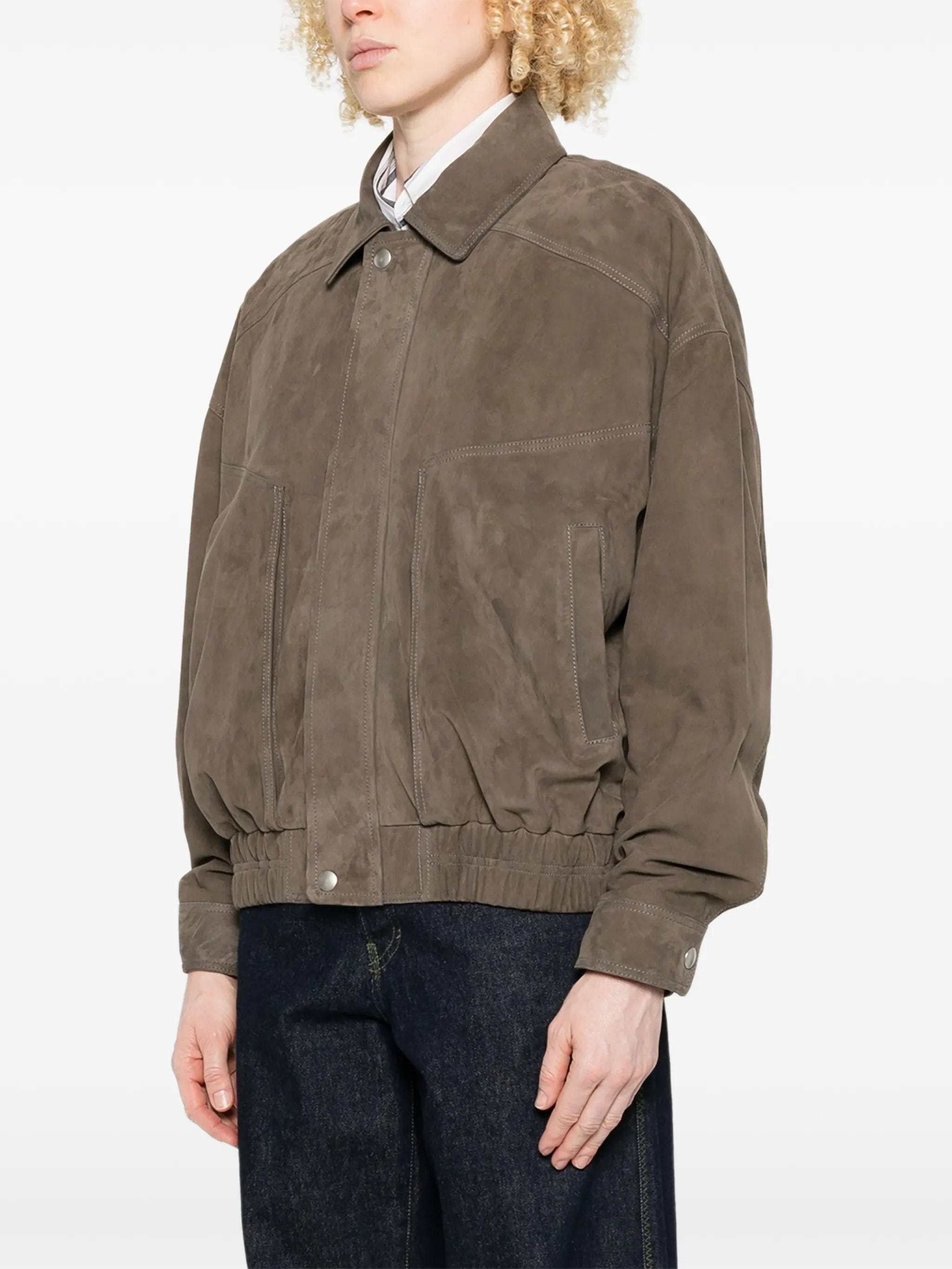 Arma Frederica bomber leather jacket