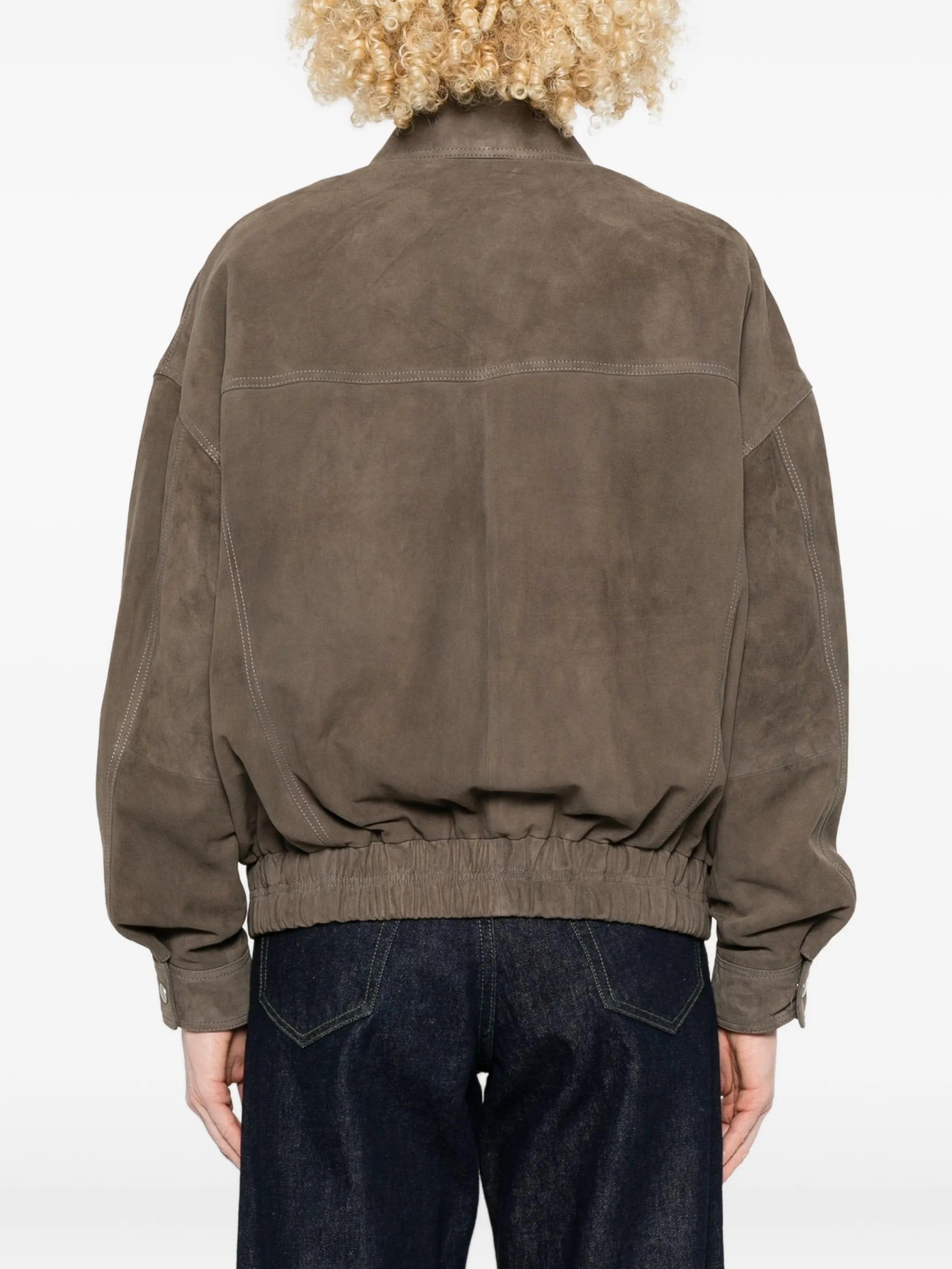 Arma Frederica bomber leather jacket