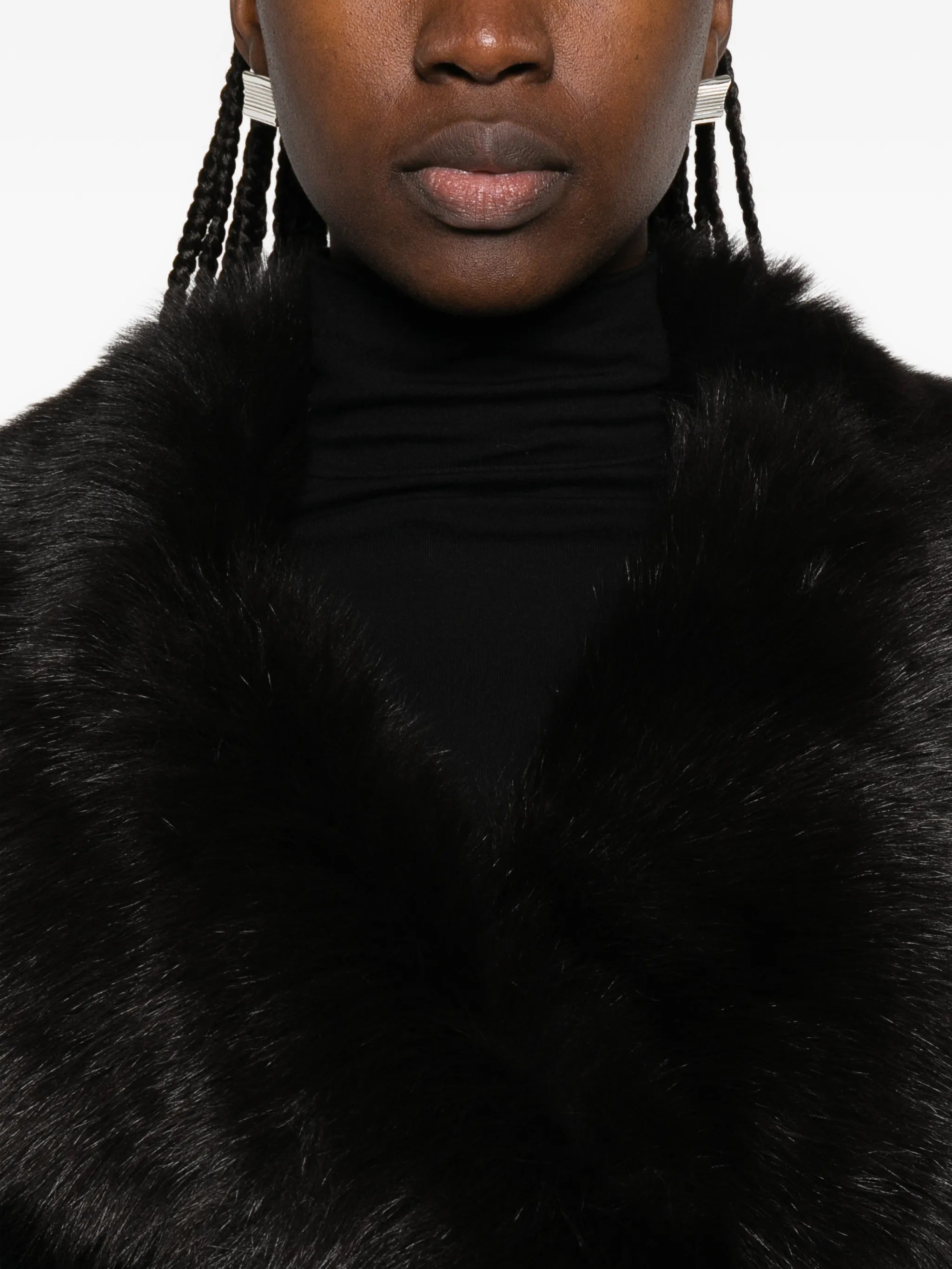 Nour Hammour Renata shearling jacket