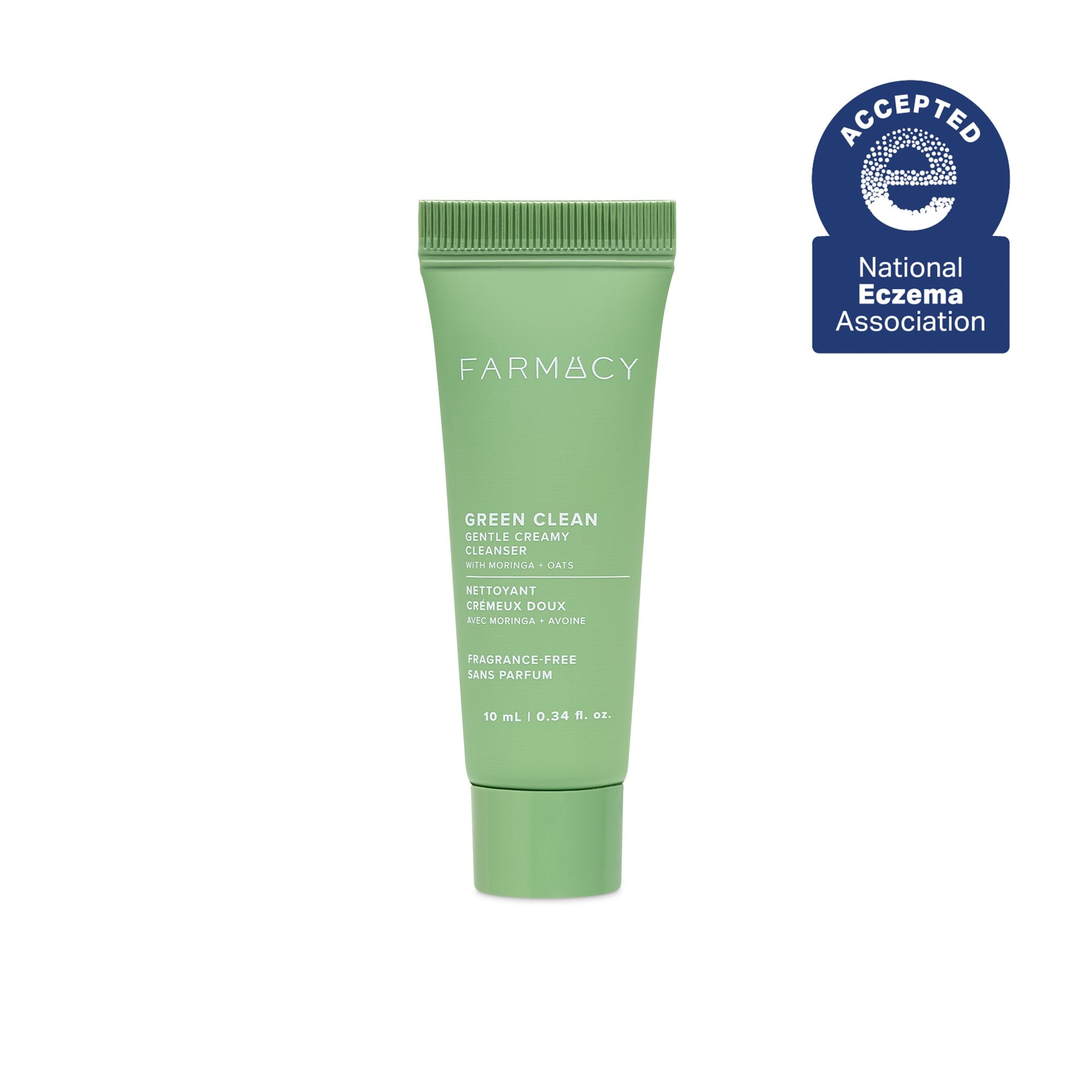 Clean Green Clean Fragrance - Free Gentle Creamy Cleanser Trial Size