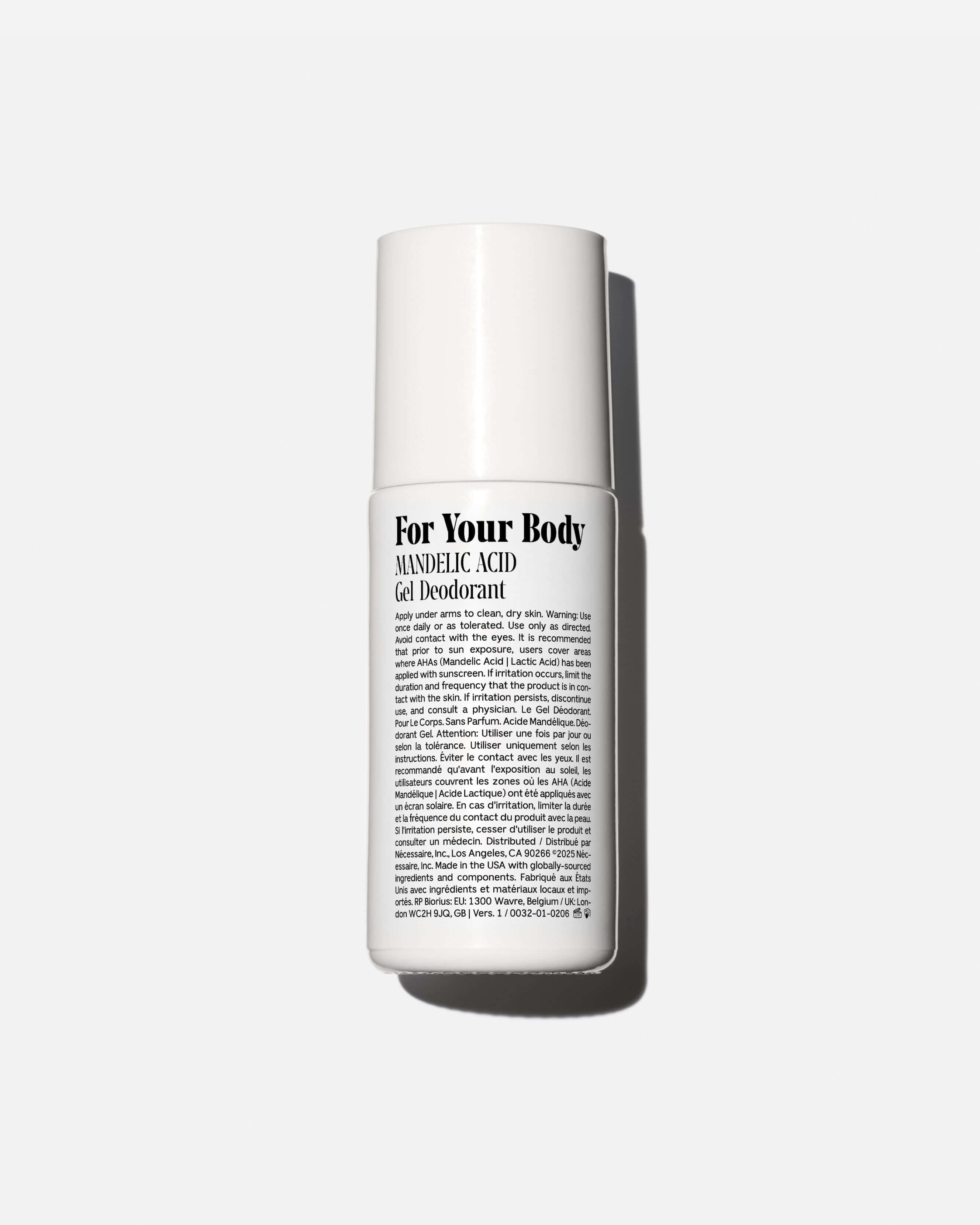 Nécessaire The Deodorant Gel - Fragrance - Free