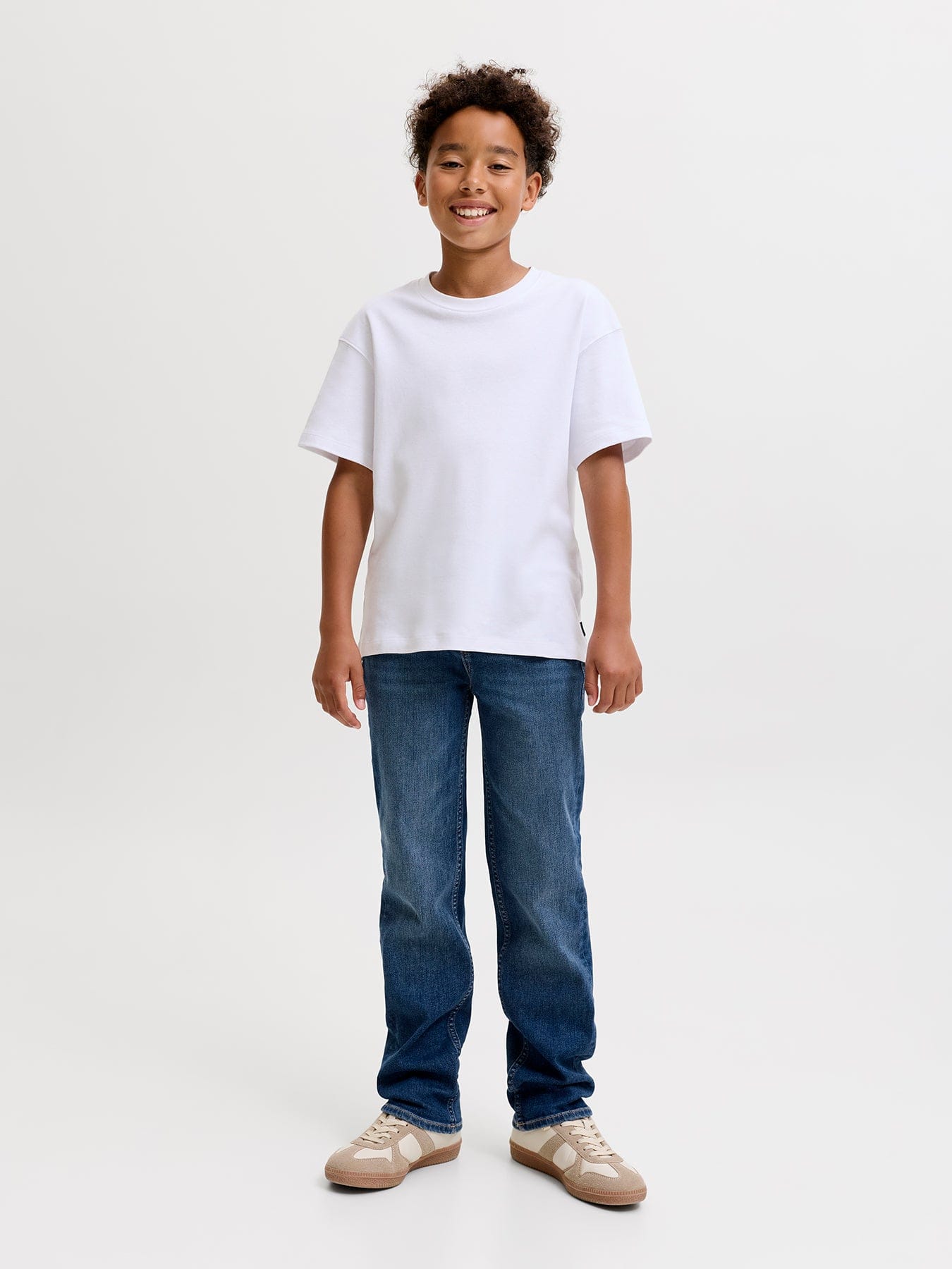 Jack & Jones Junior Kids' Clark Original Jeans Blue