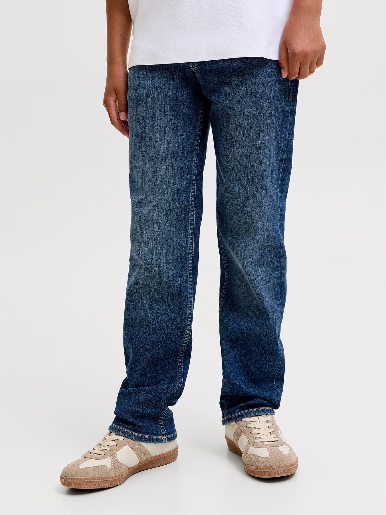 Jack & Jones Junior Kids' Clark Original Jeans Blue