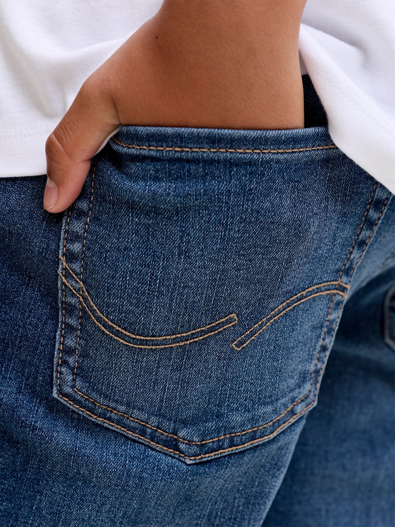 Jack & Jones Junior Kids' Clark Original Jeans Blue