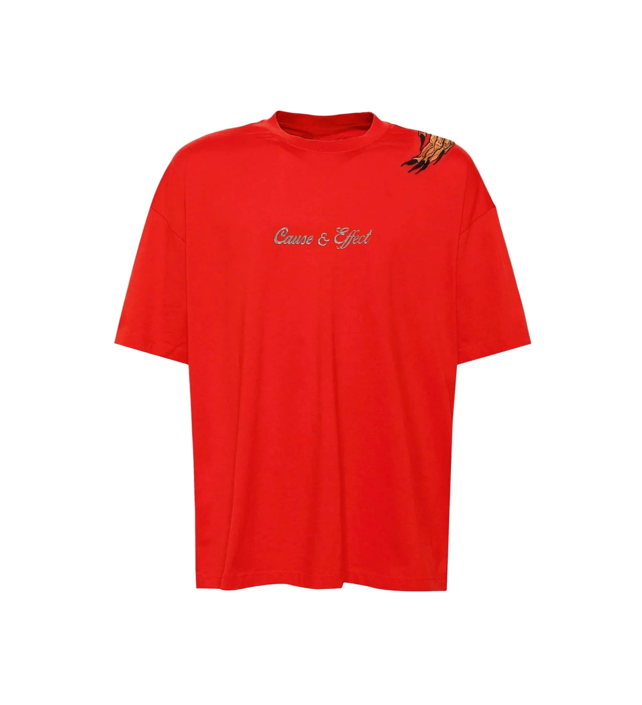 Cause & Effect Backstab Metal Embroidered T - shirt
