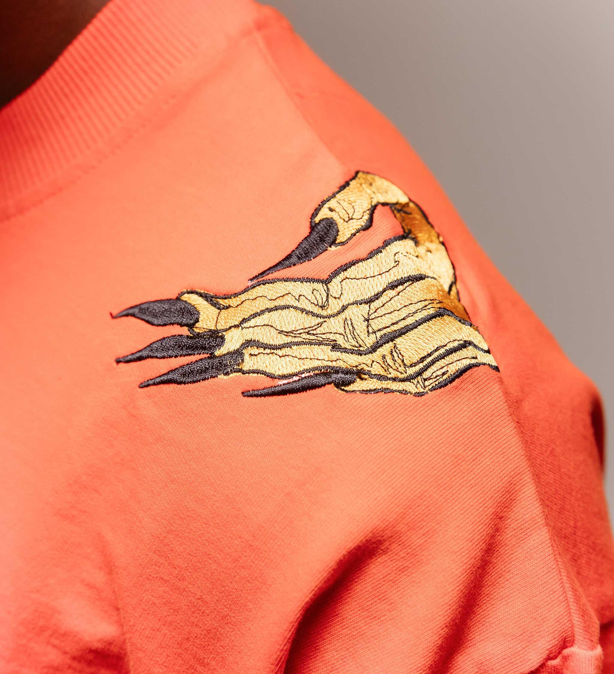 Cause & Effect Backstab Metal Embroidered T - shirt