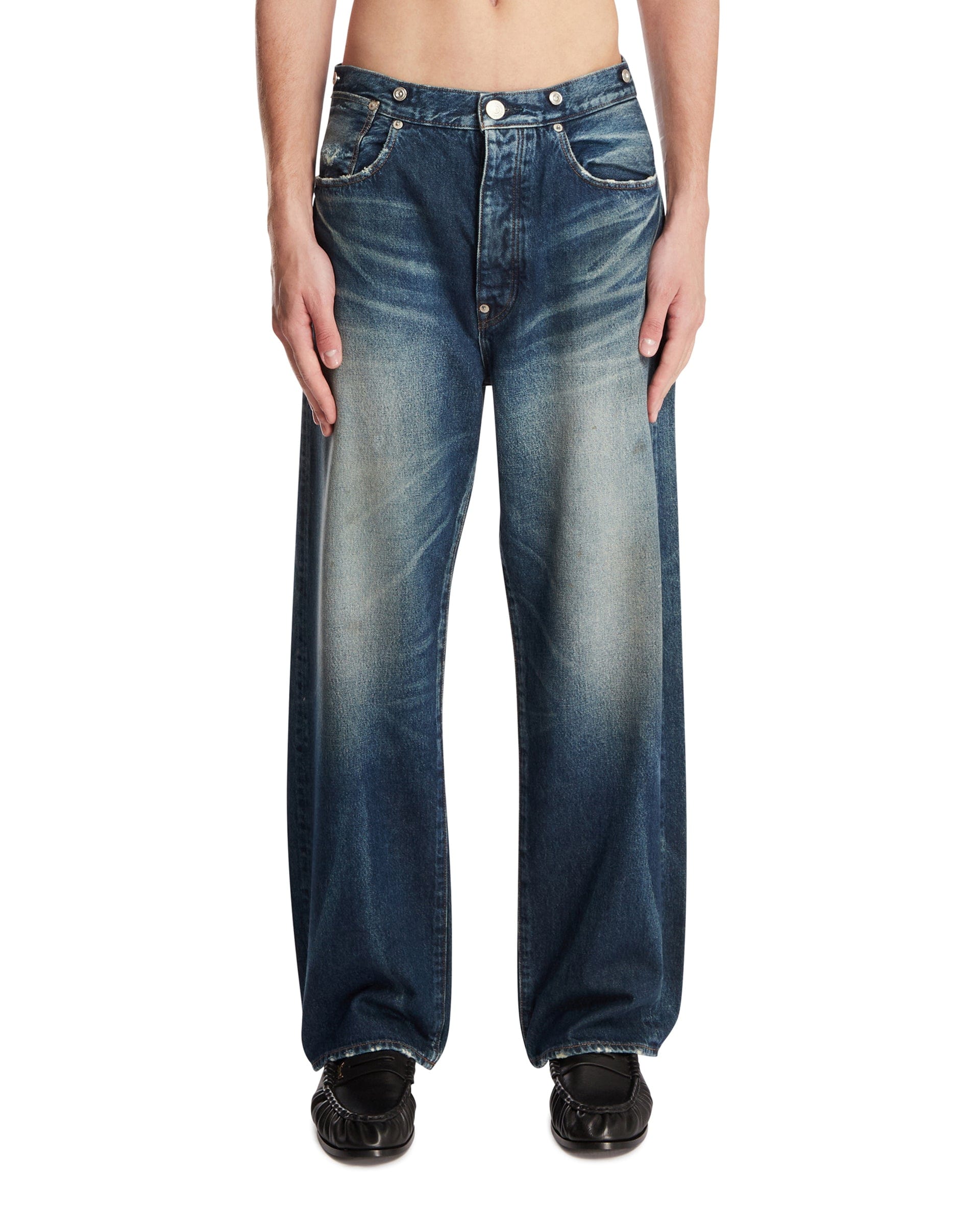 Needby Vintage Jeans Relaxed Blu Scuri
