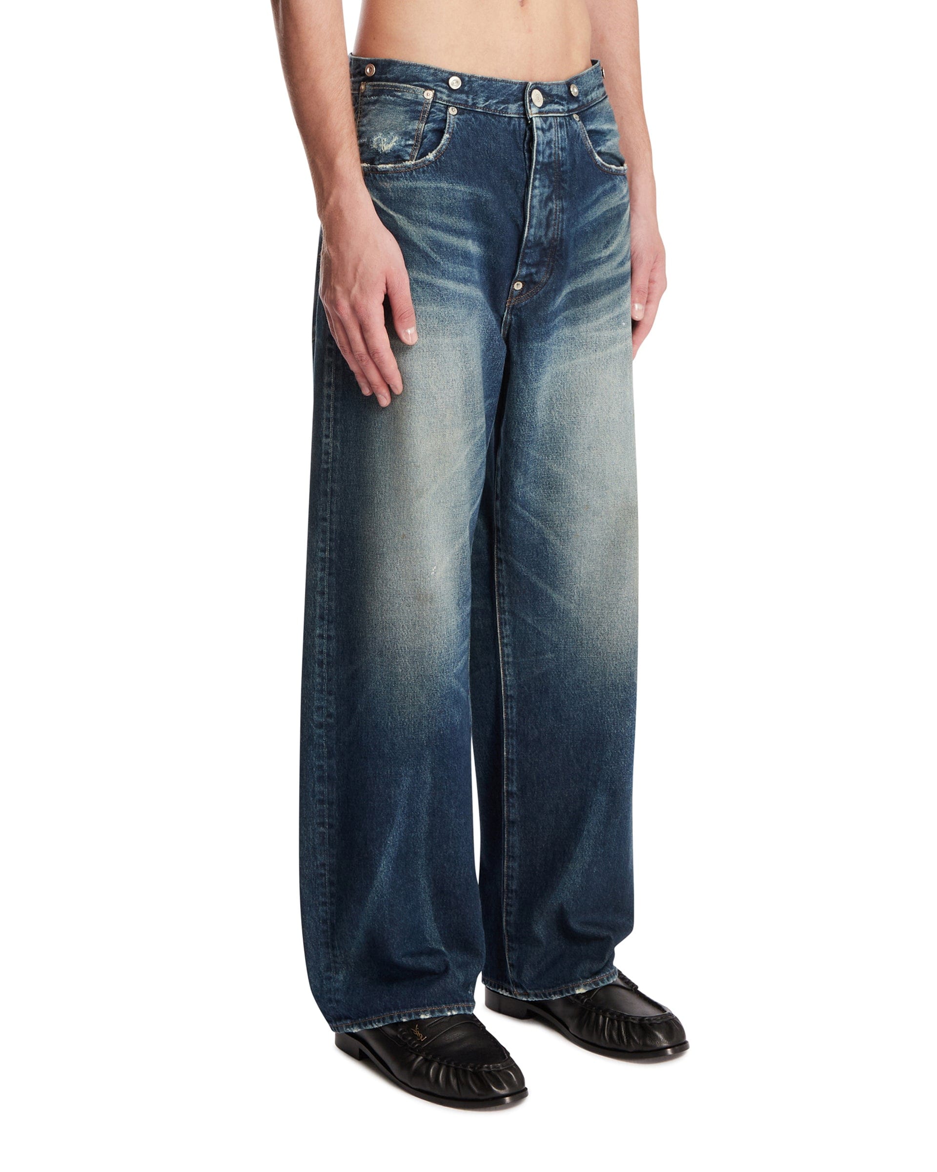 Needby Vintage Jeans Relaxed Blu Scuri