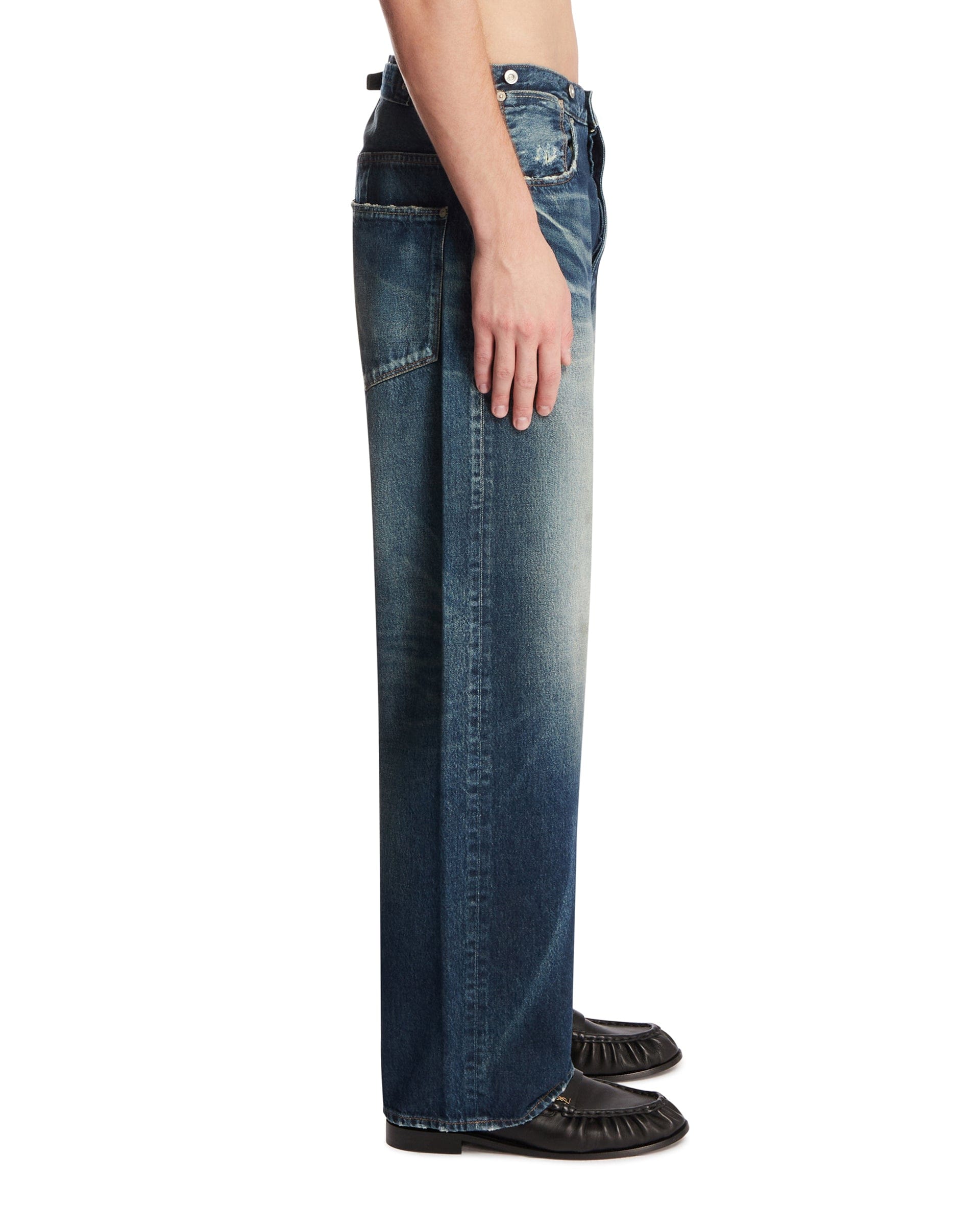 Needby Vintage Jeans Relaxed Blu Scuri