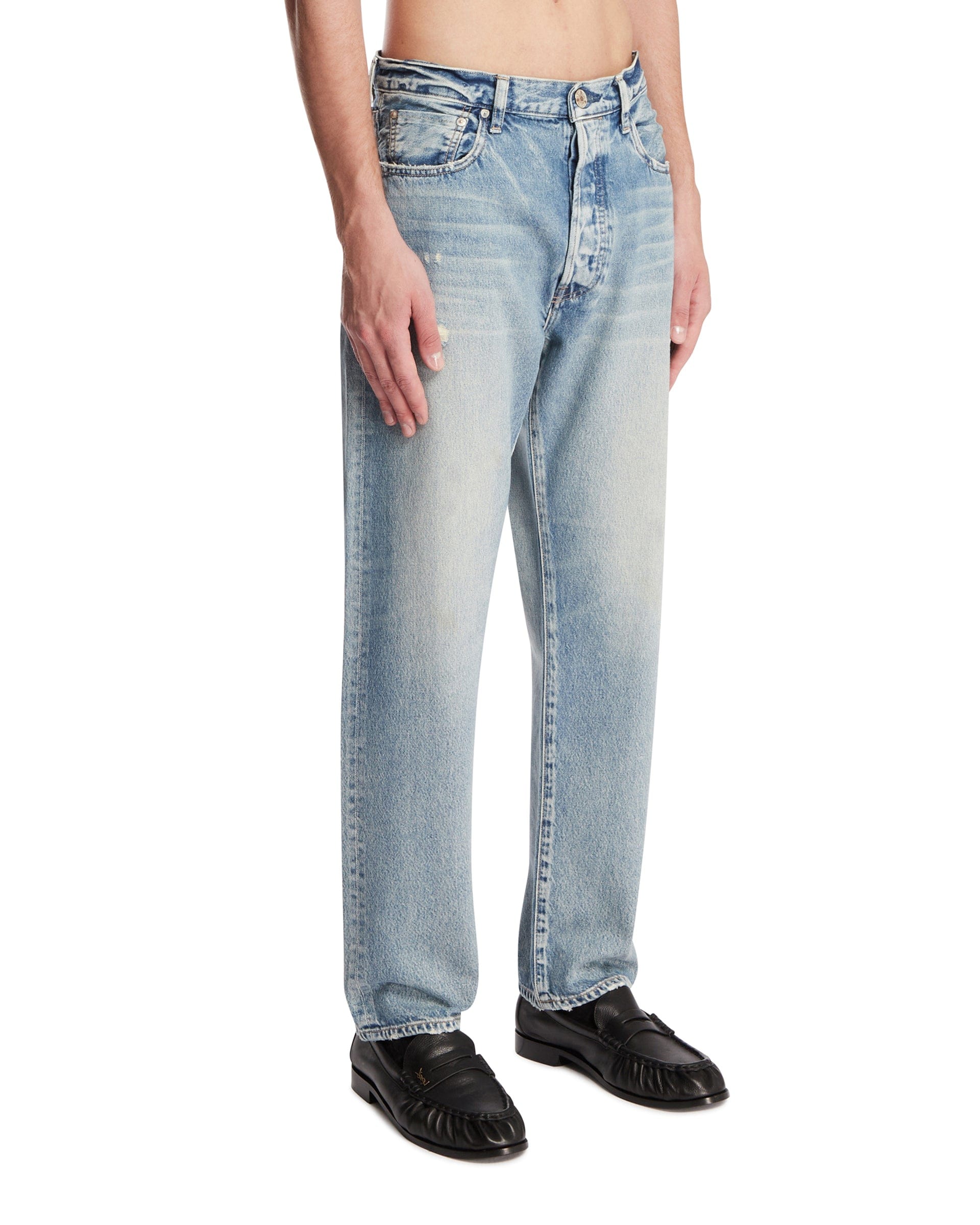 Needby Vintage Jeans Relaxed Blu