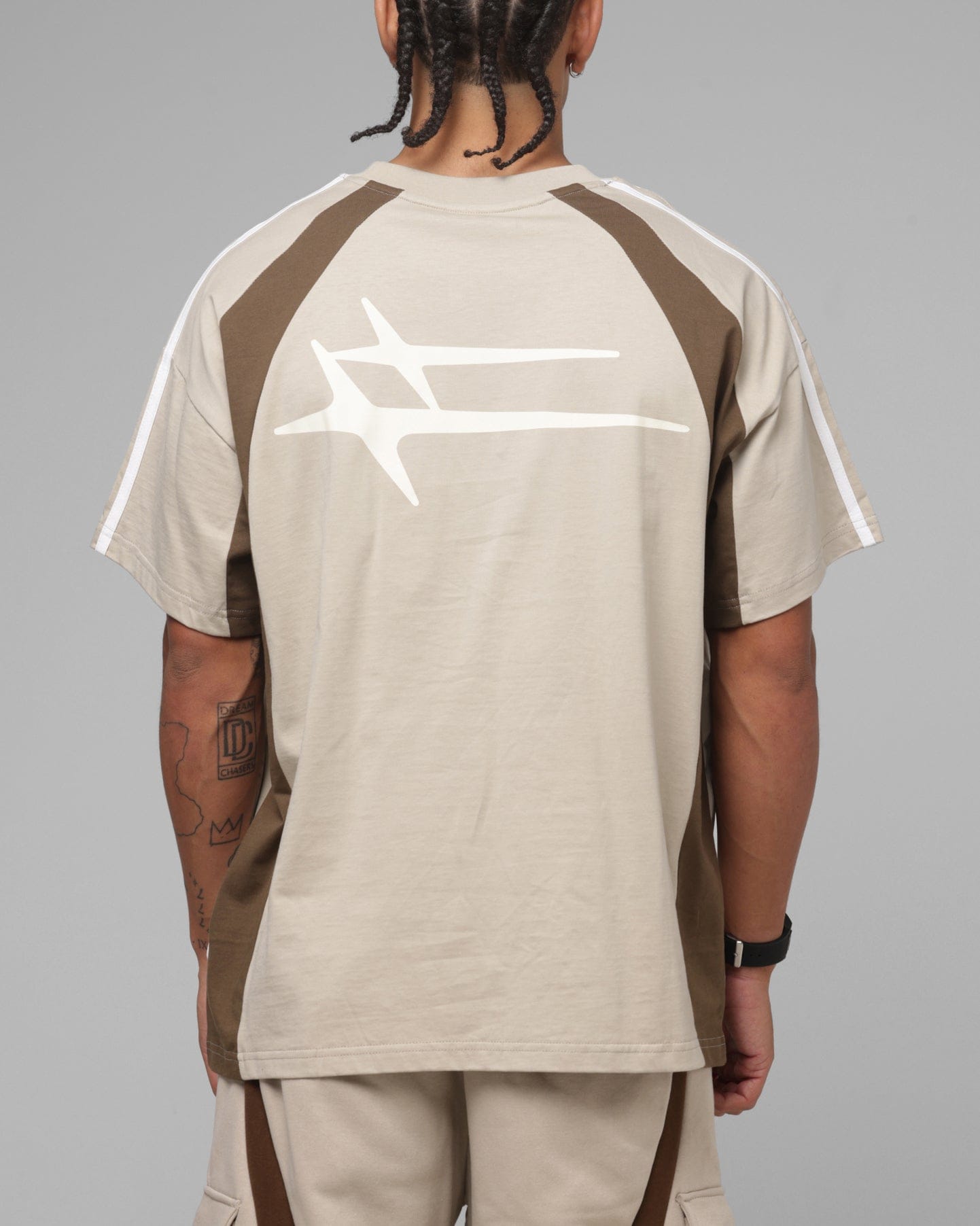 Loiter Hybrid Tek T - Shirt Stone