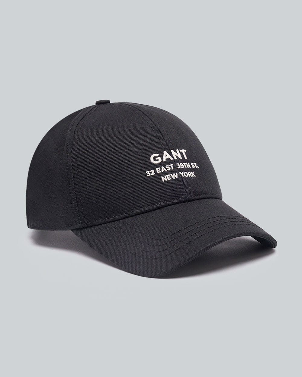 Gant Script Graphic Cap For Men (Grey Melange)