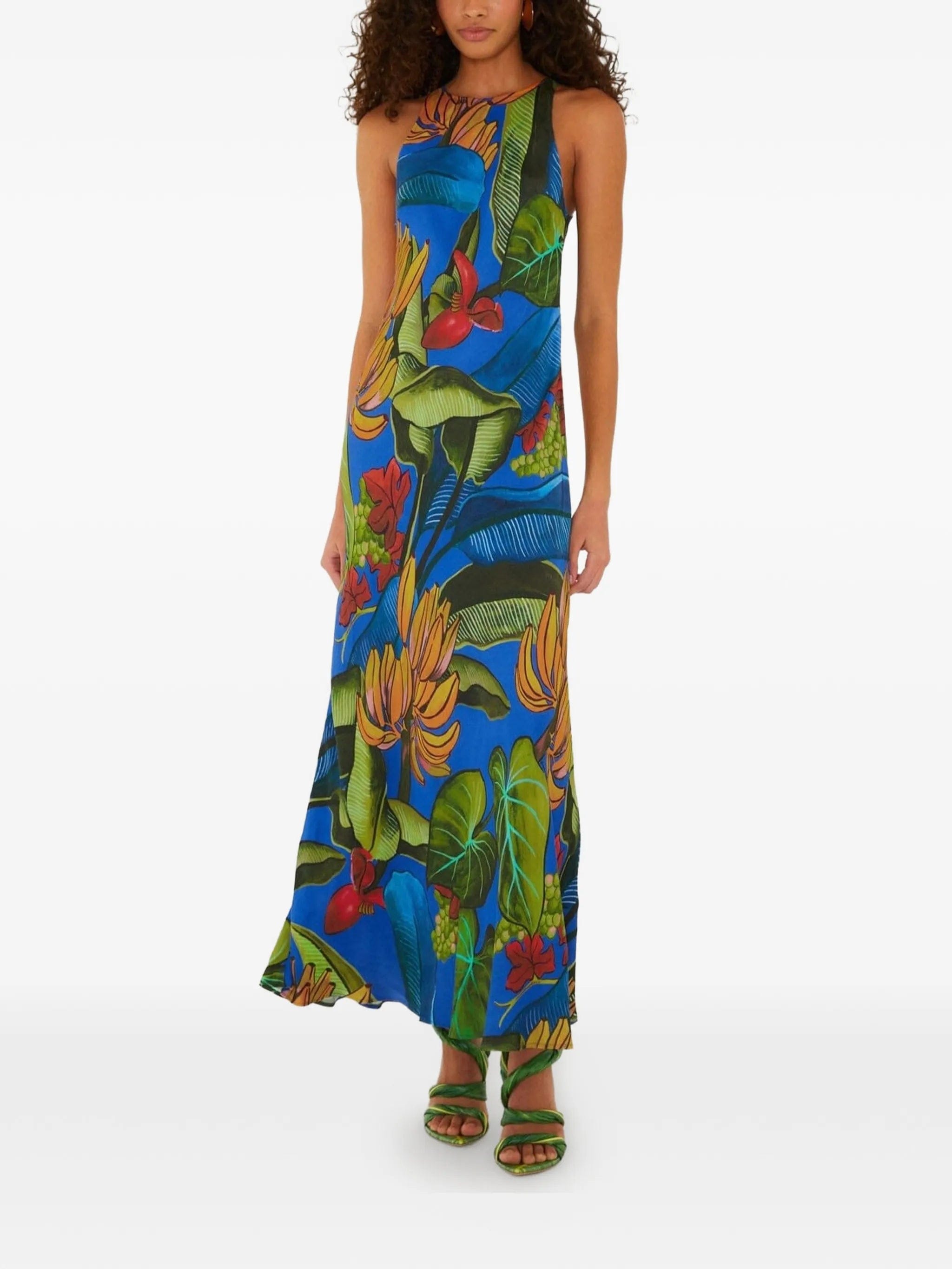 FARM Rio tropical - print maxi dress