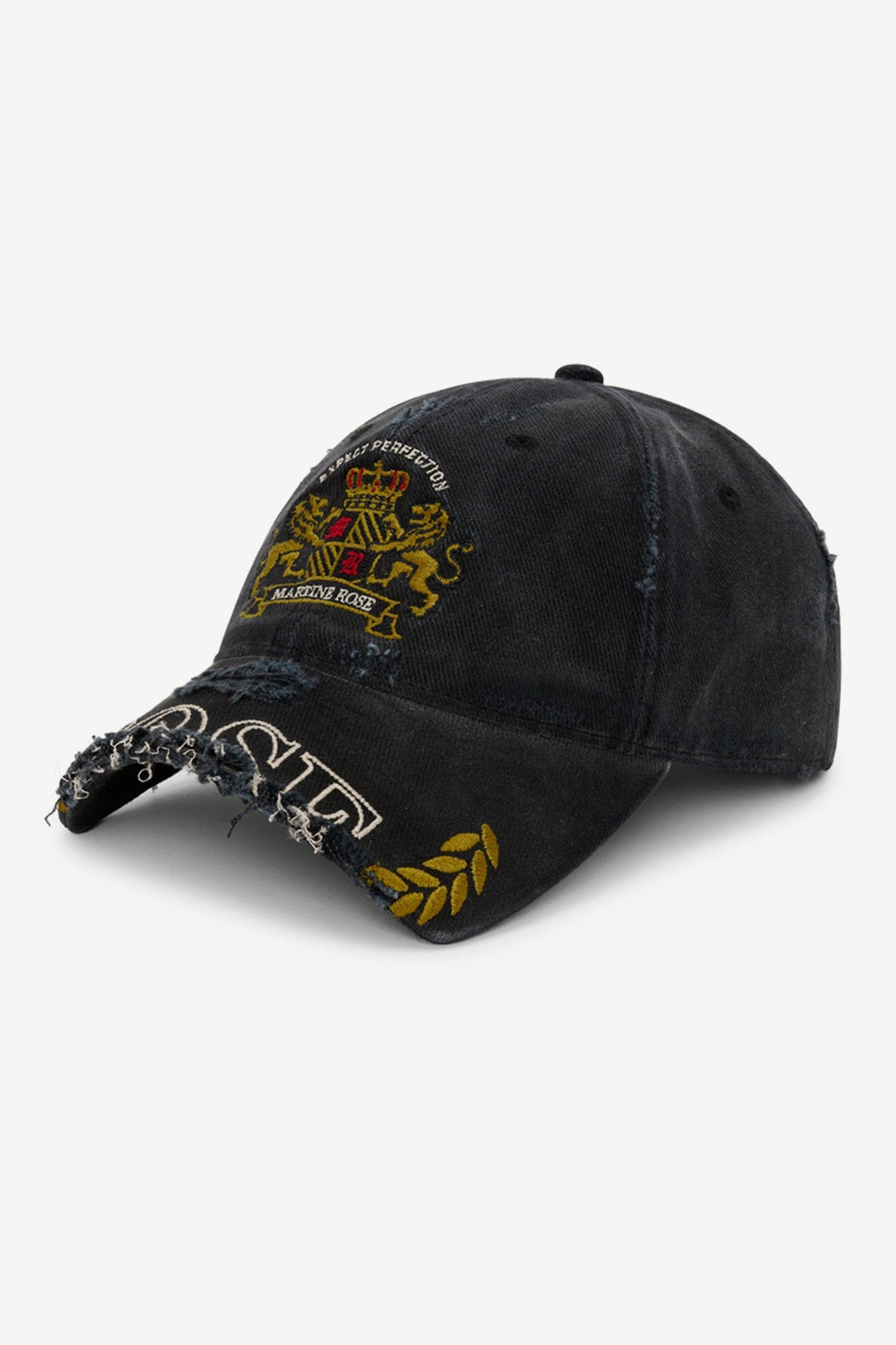 Martine ROSE CUT PEAK CAP