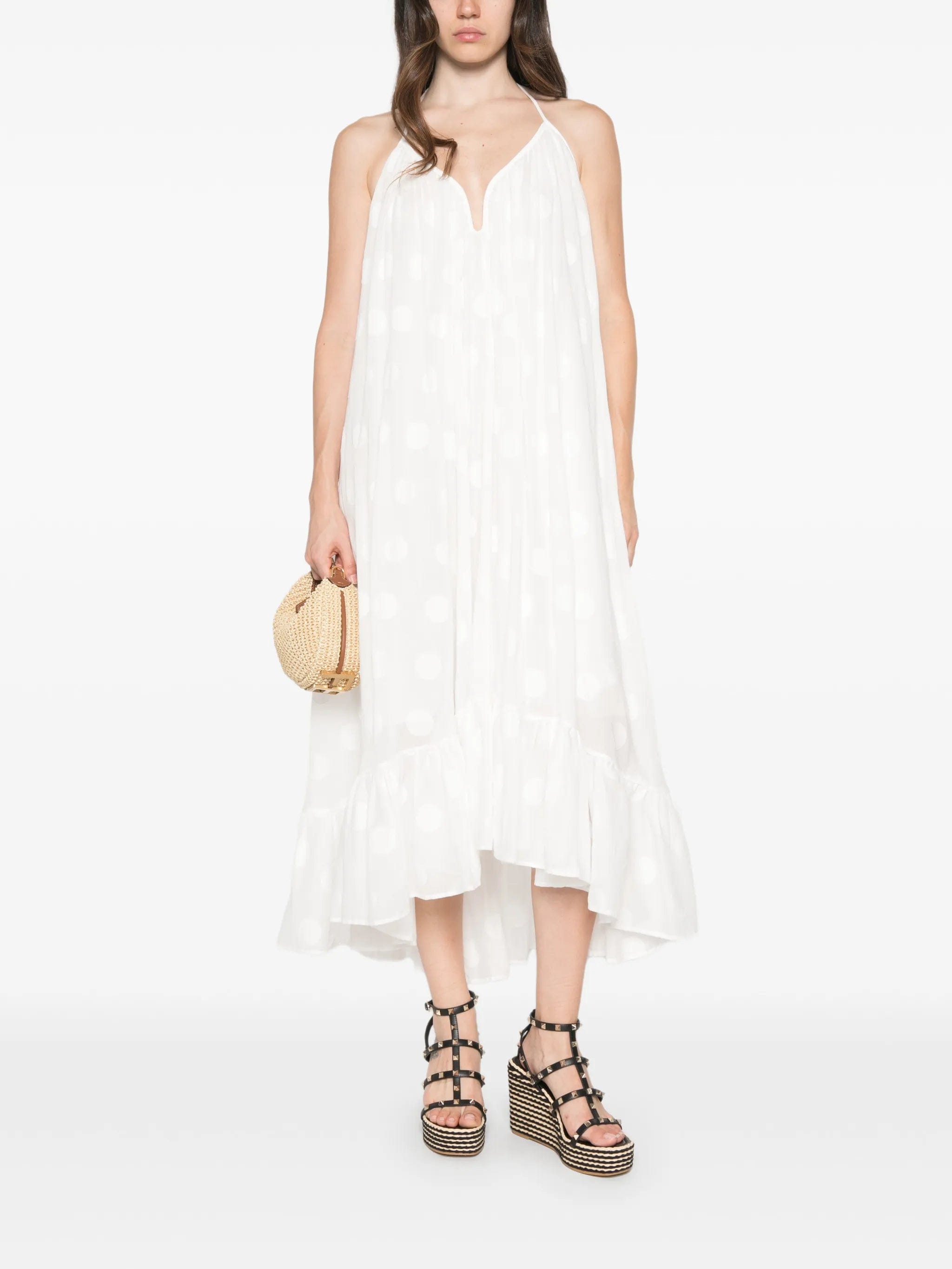 Zimmermann Solstice polka - dot midi dress