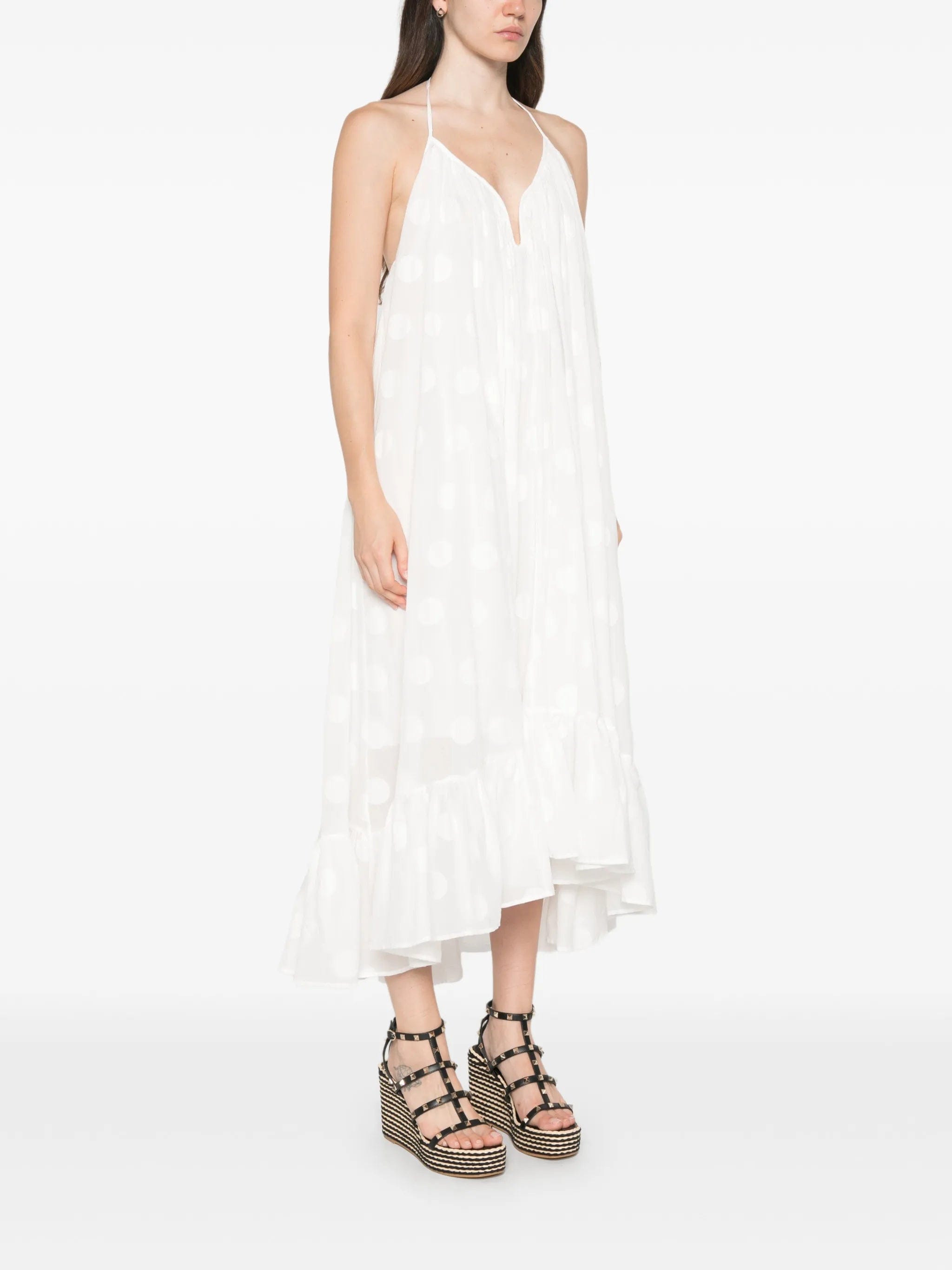 Zimmermann Solstice polka - dot midi dress