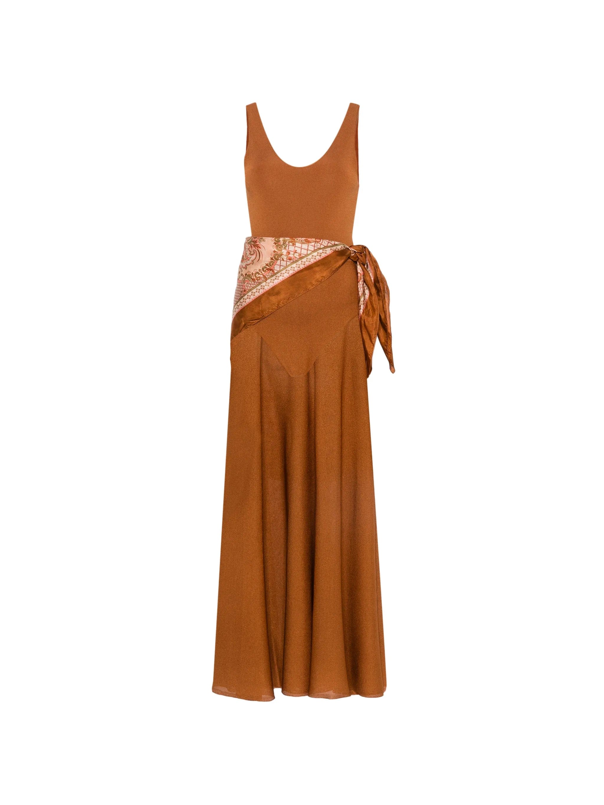 Zimmermann scarf - detail sleeveless dress