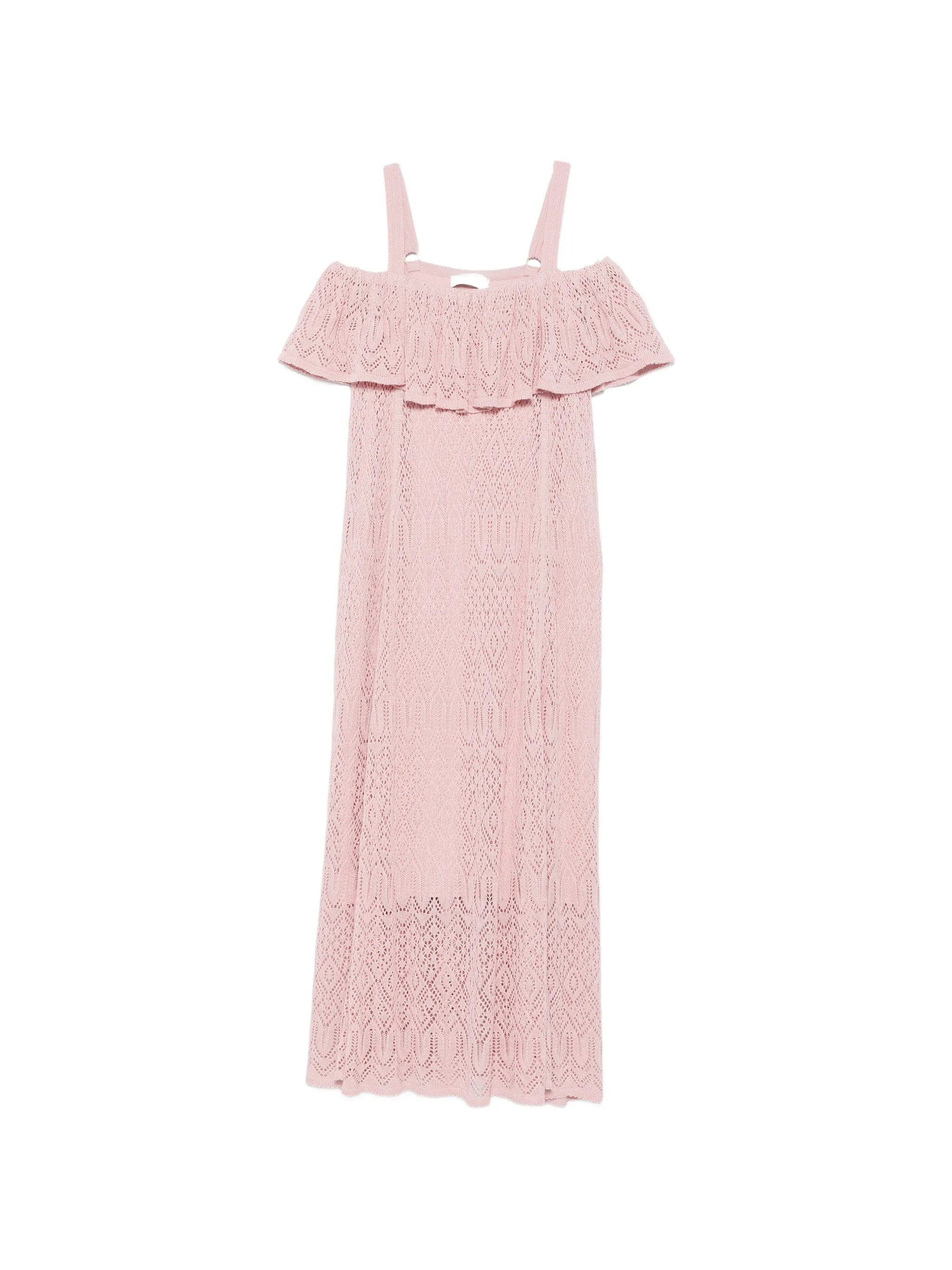 Zimmermann lace ruffled midi dress
