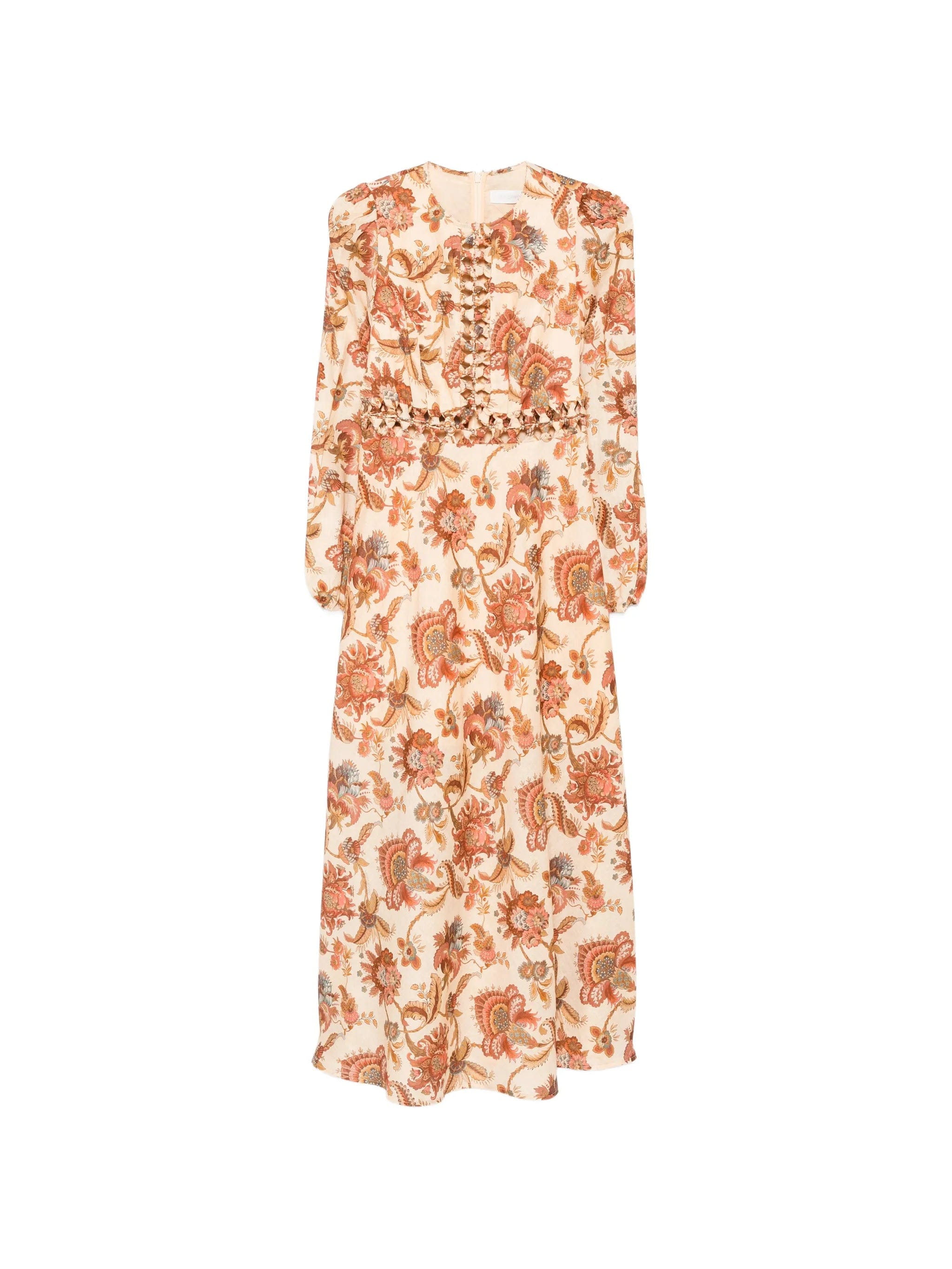 Zimmermann Aster floral - print midi dress