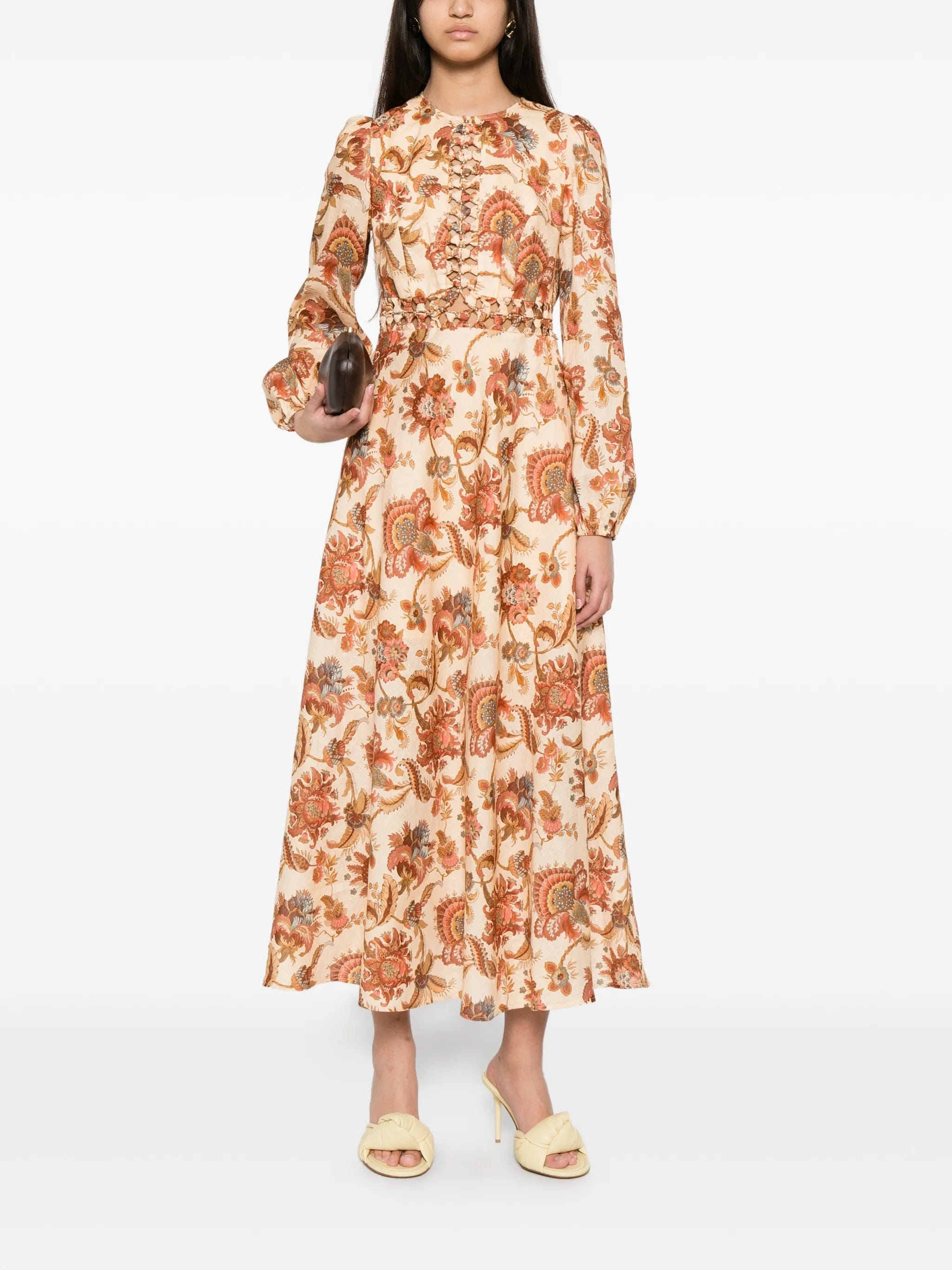 Zimmermann Aster floral - print midi dress