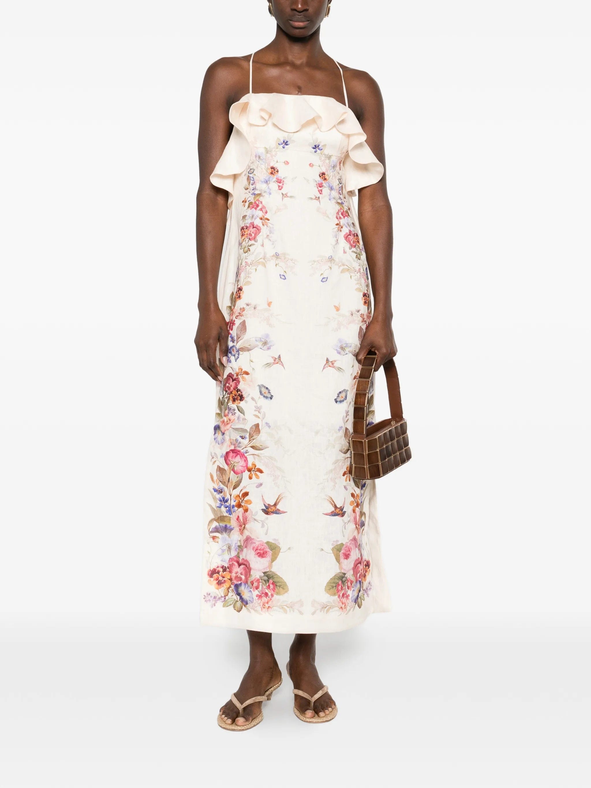 Zimmermann Patience Frill midi dress