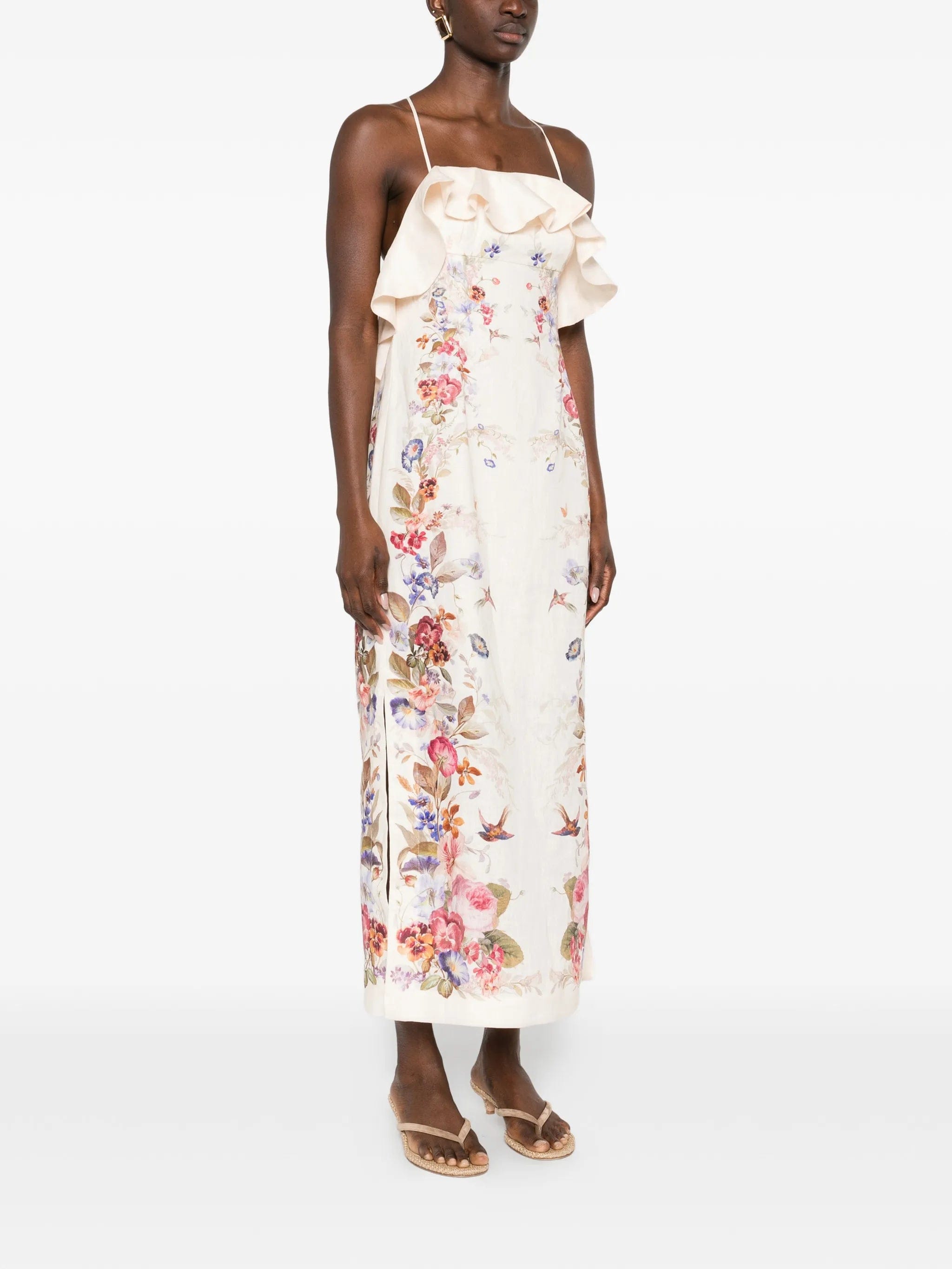 Zimmermann Patience Frill midi dress
