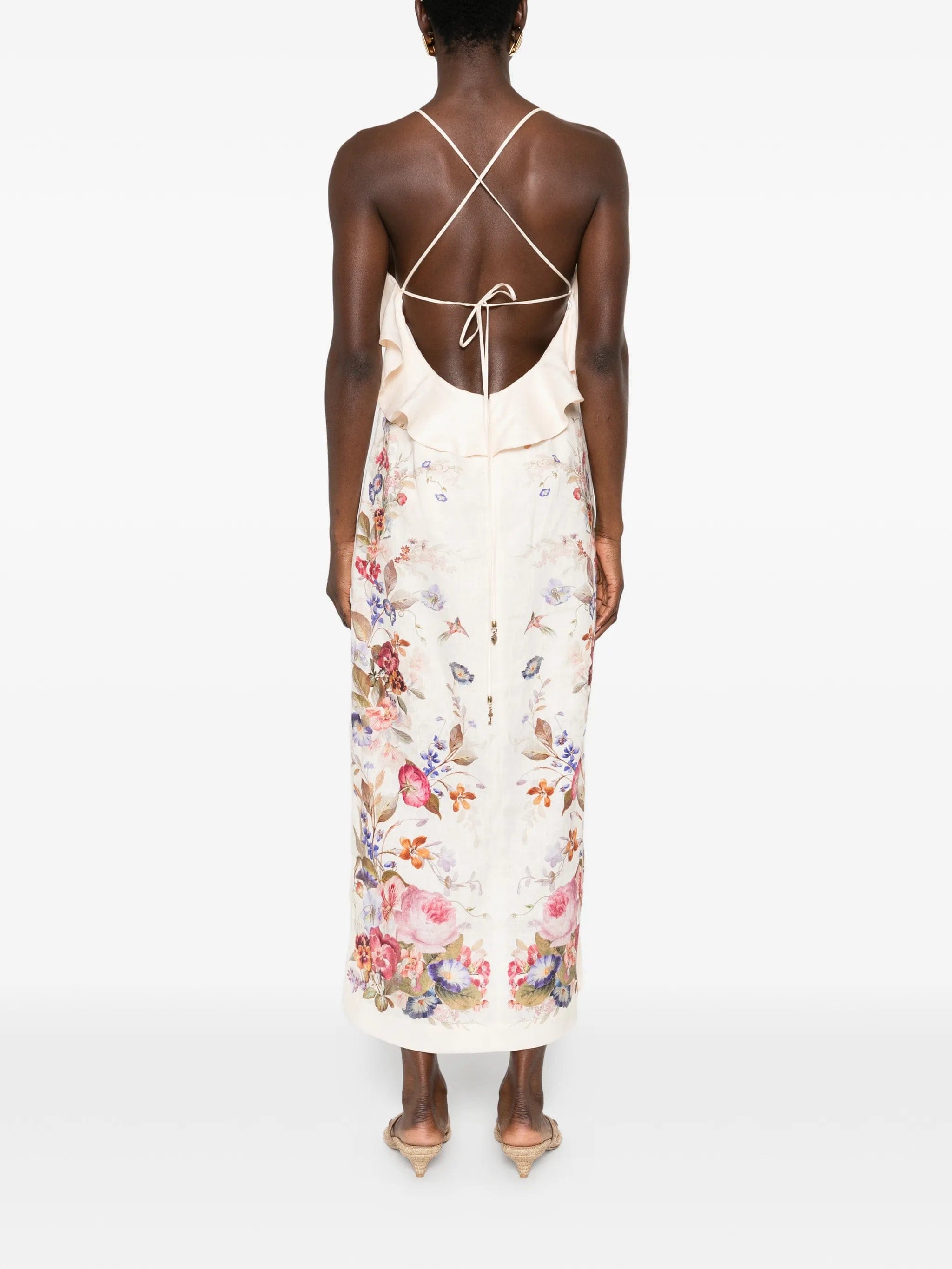 Zimmermann Patience Frill midi dress
