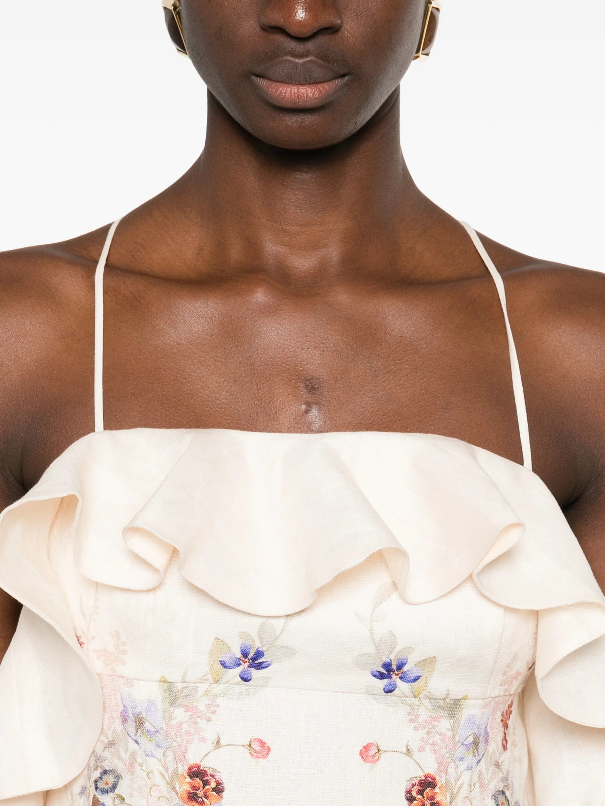 Zimmermann Patience Frill midi dress