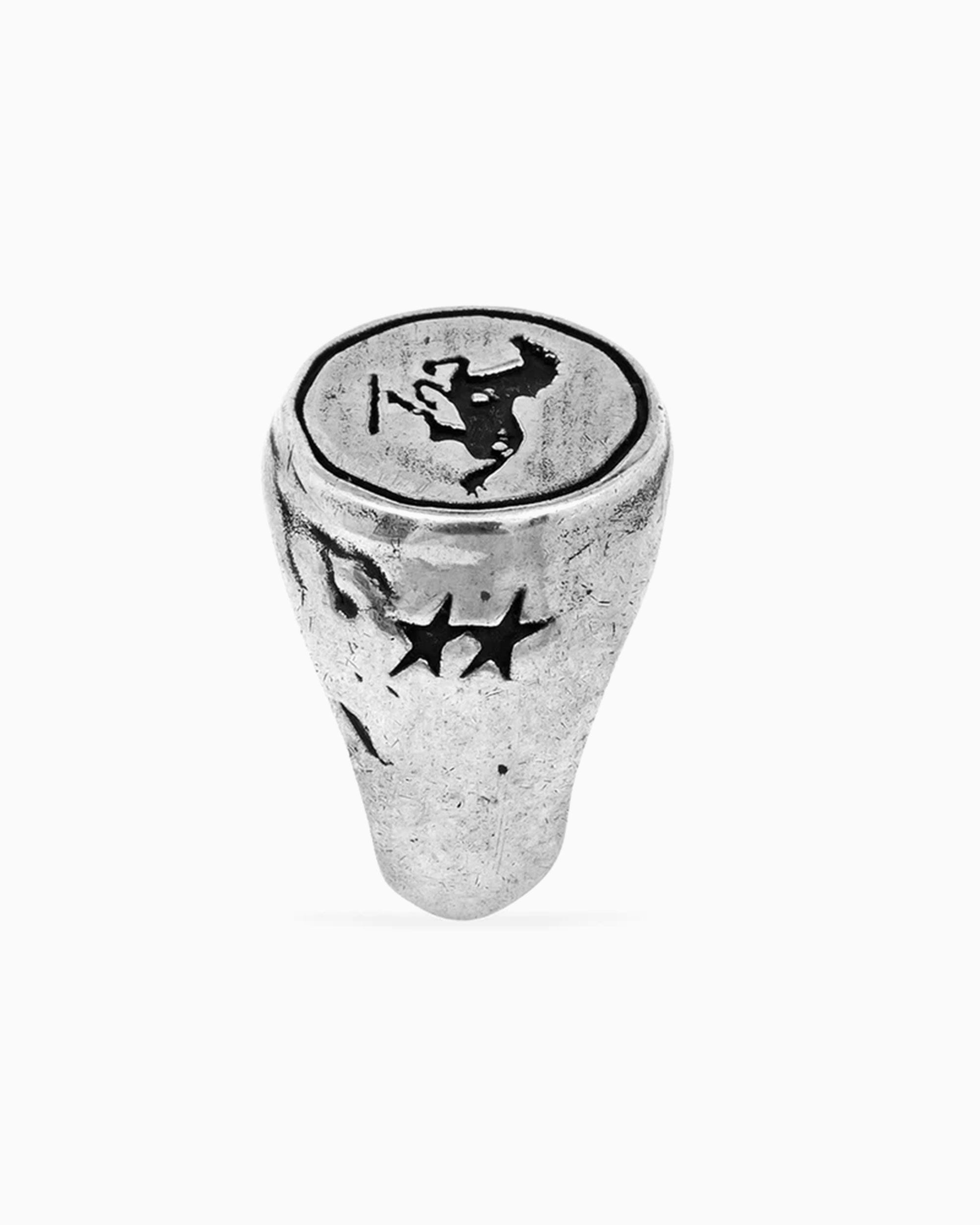 Twojeys Anillo TwoJeys Galloping Signet Unisex