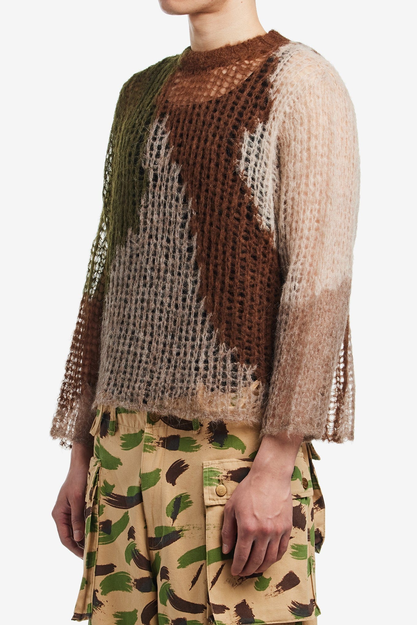 Brain Dead ORGANIC THREADBARE SWEATER