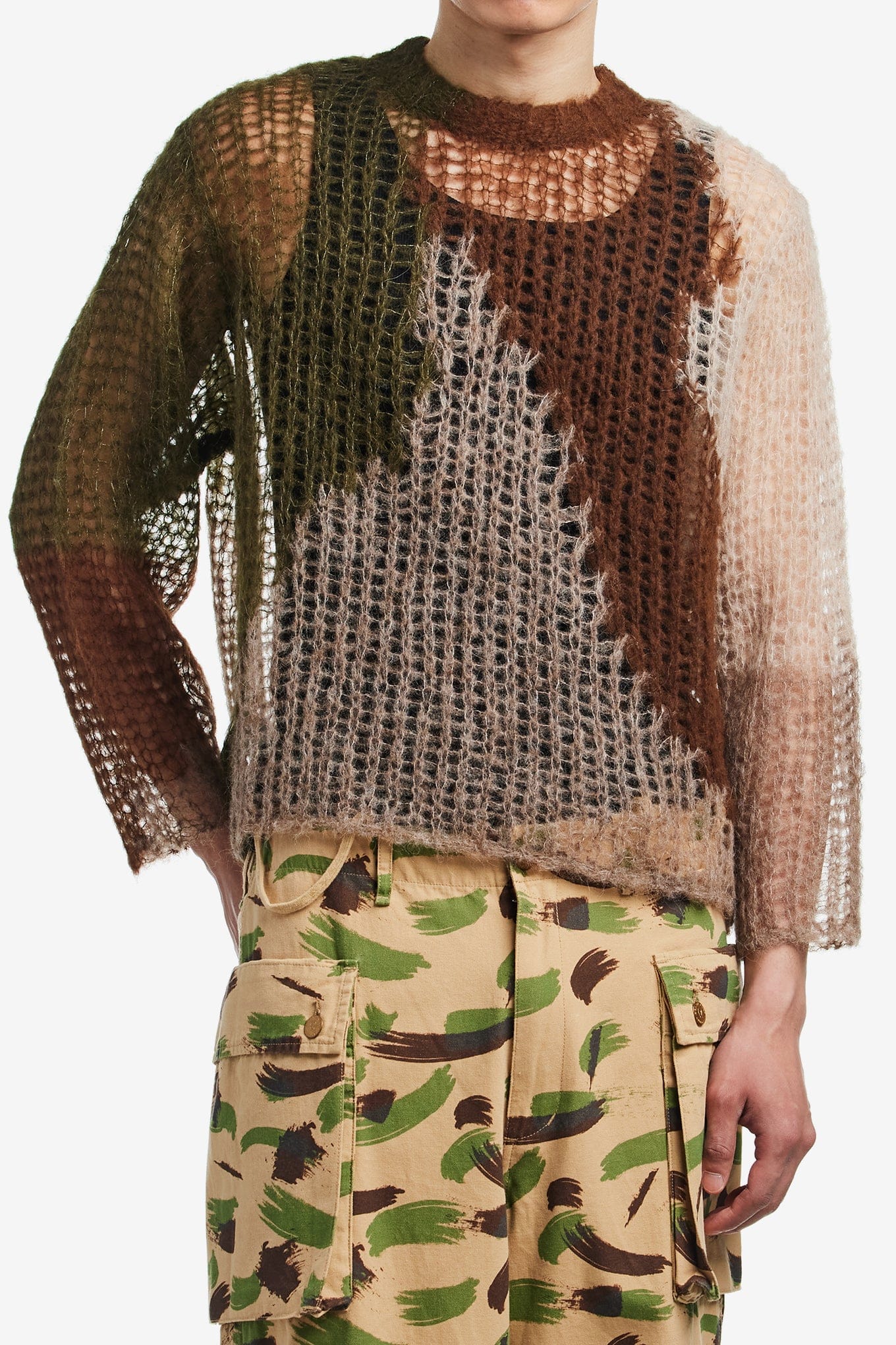 Brain Dead ORGANIC THREADBARE SWEATER